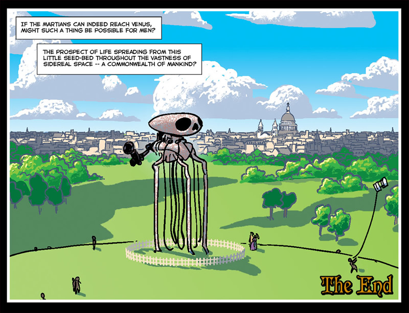 Read online H. G. Wells' The War of the Worlds comic -  Issue # TPB - 125