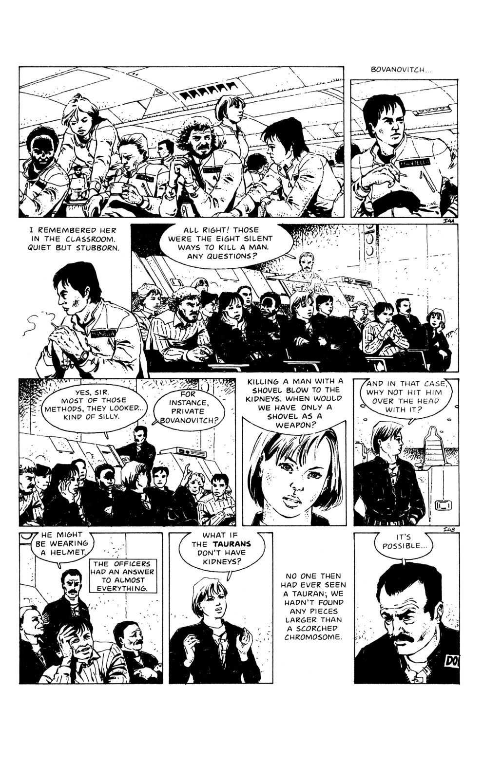 Read online The Forever War comic -  Issue #1 - 5