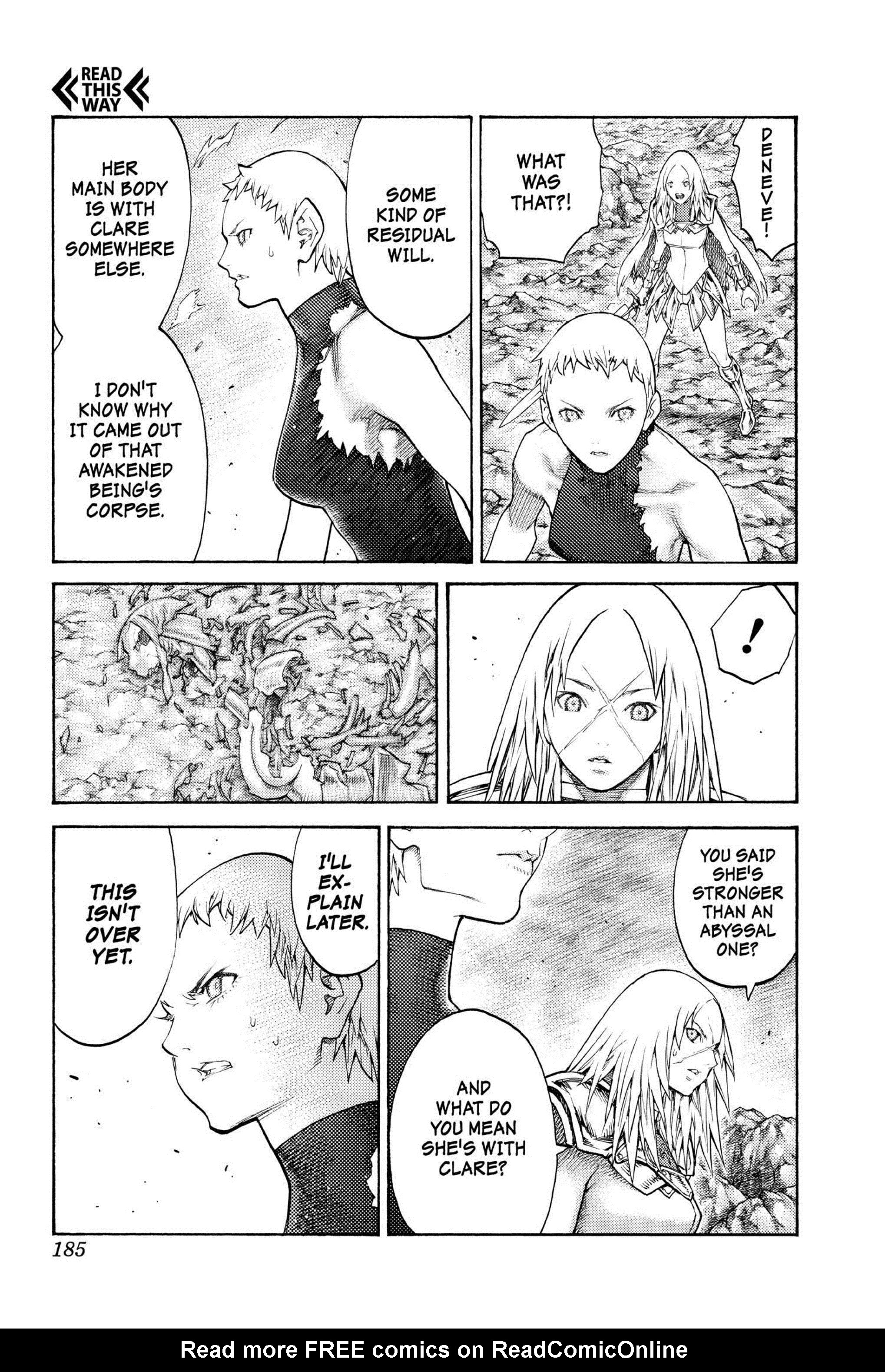 Read online Claymore comic -  Issue #22 - 142