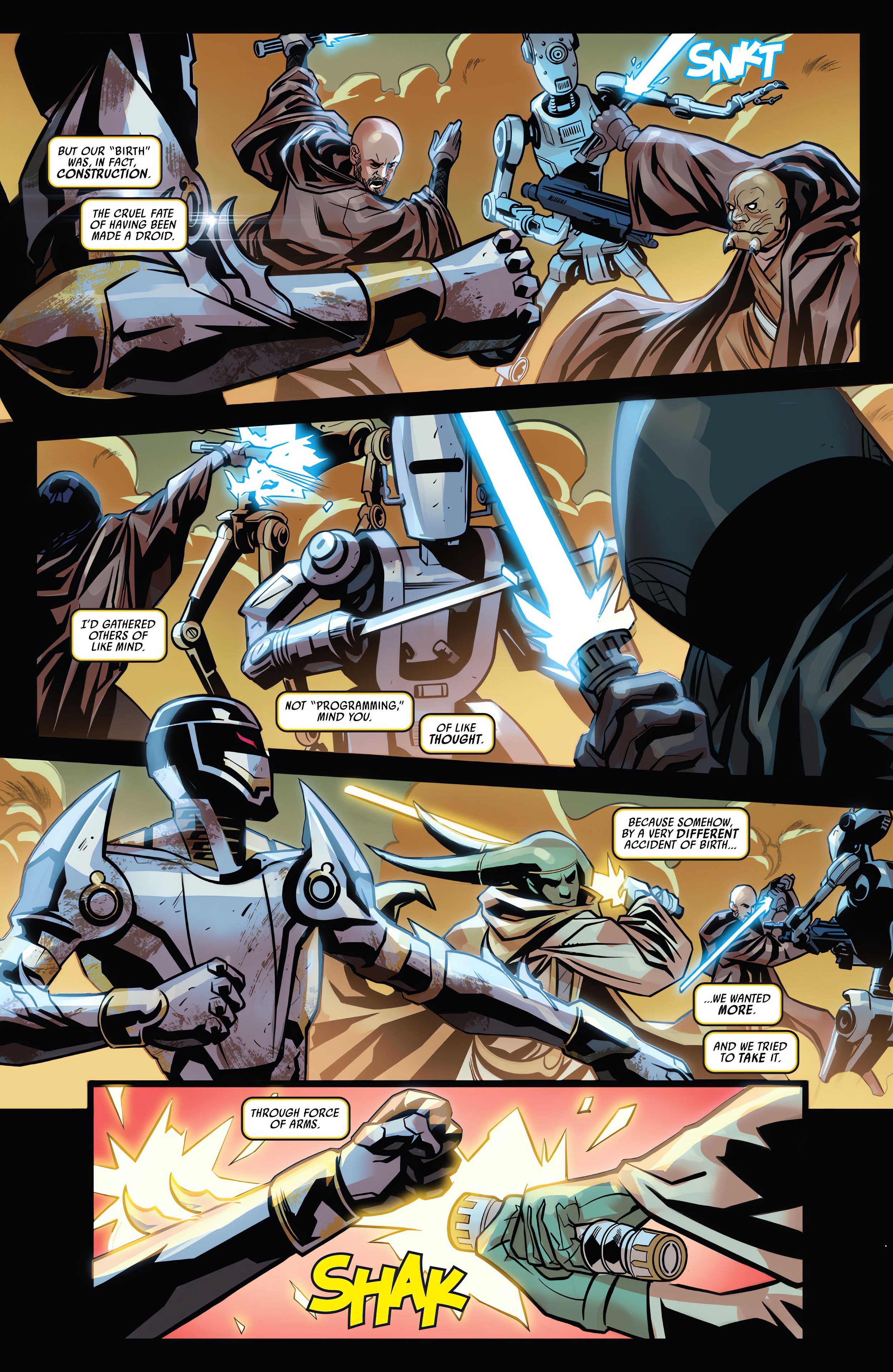Read online Star Wars: Dark Droids - D-Squad comic -  Issue #1 - 24