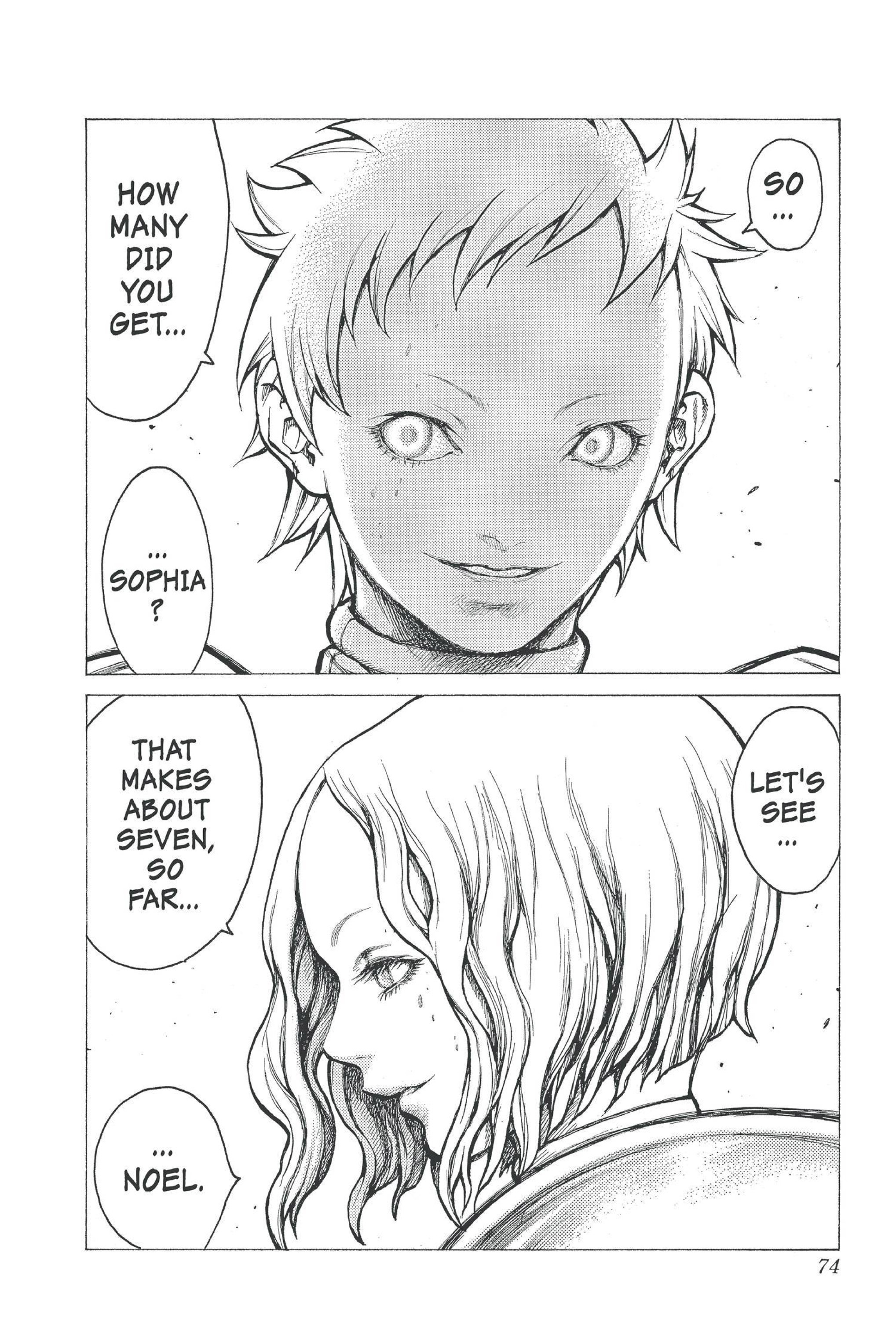 Read online Claymore comic -  Issue #4 - 65