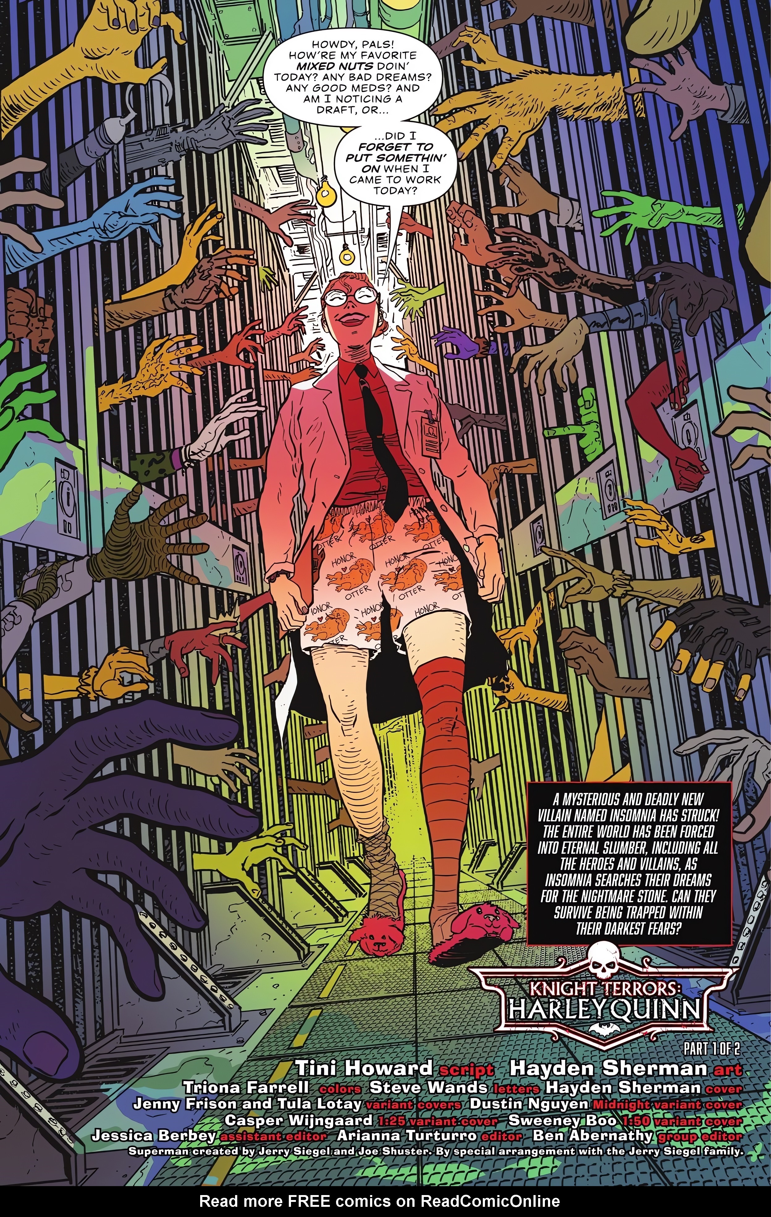 Read online Knight Terrors: Harley Quinn comic -  Issue #1 - 4