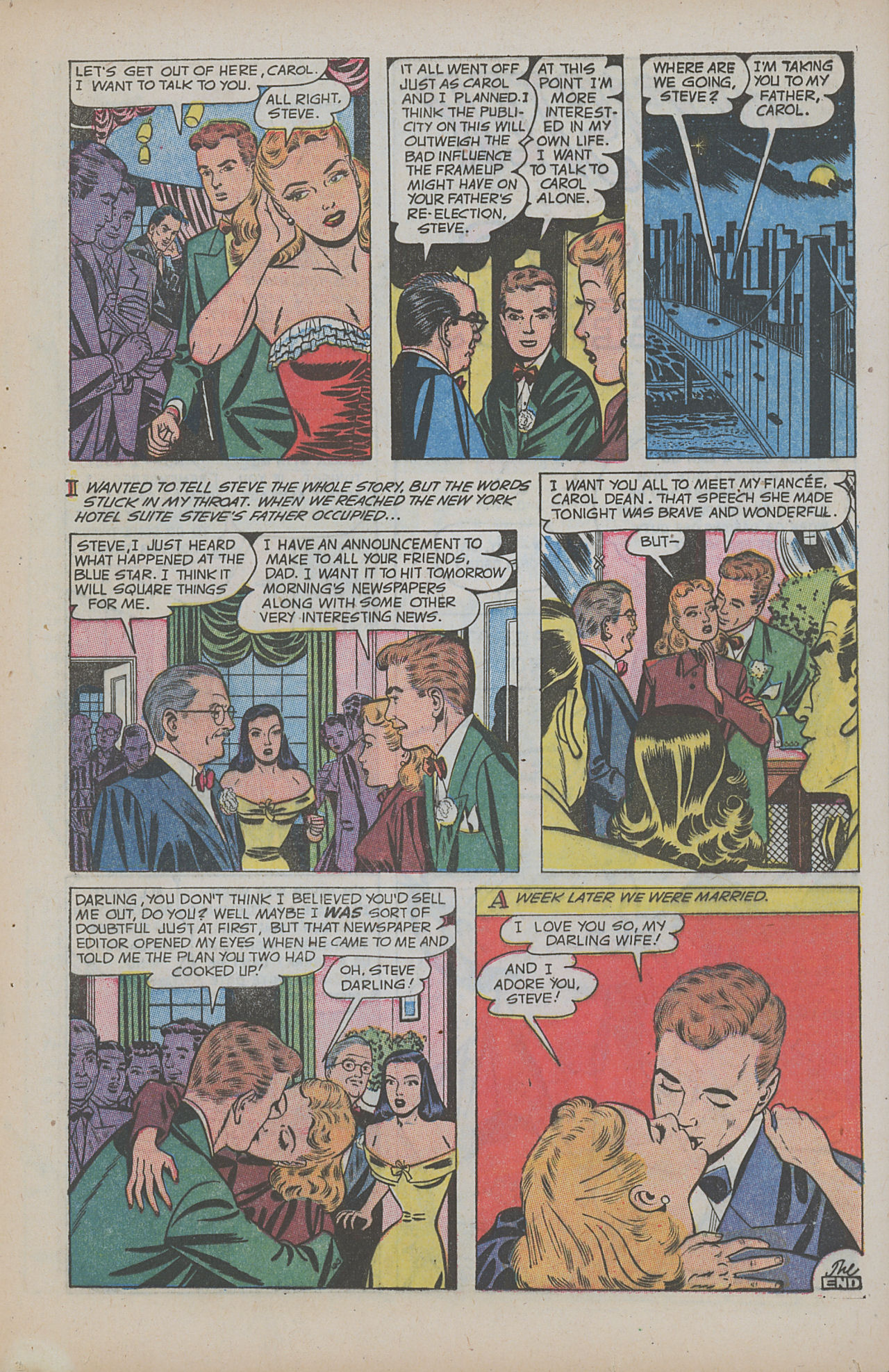 Read online Glamorous Romances comic -  Issue #75 - 17