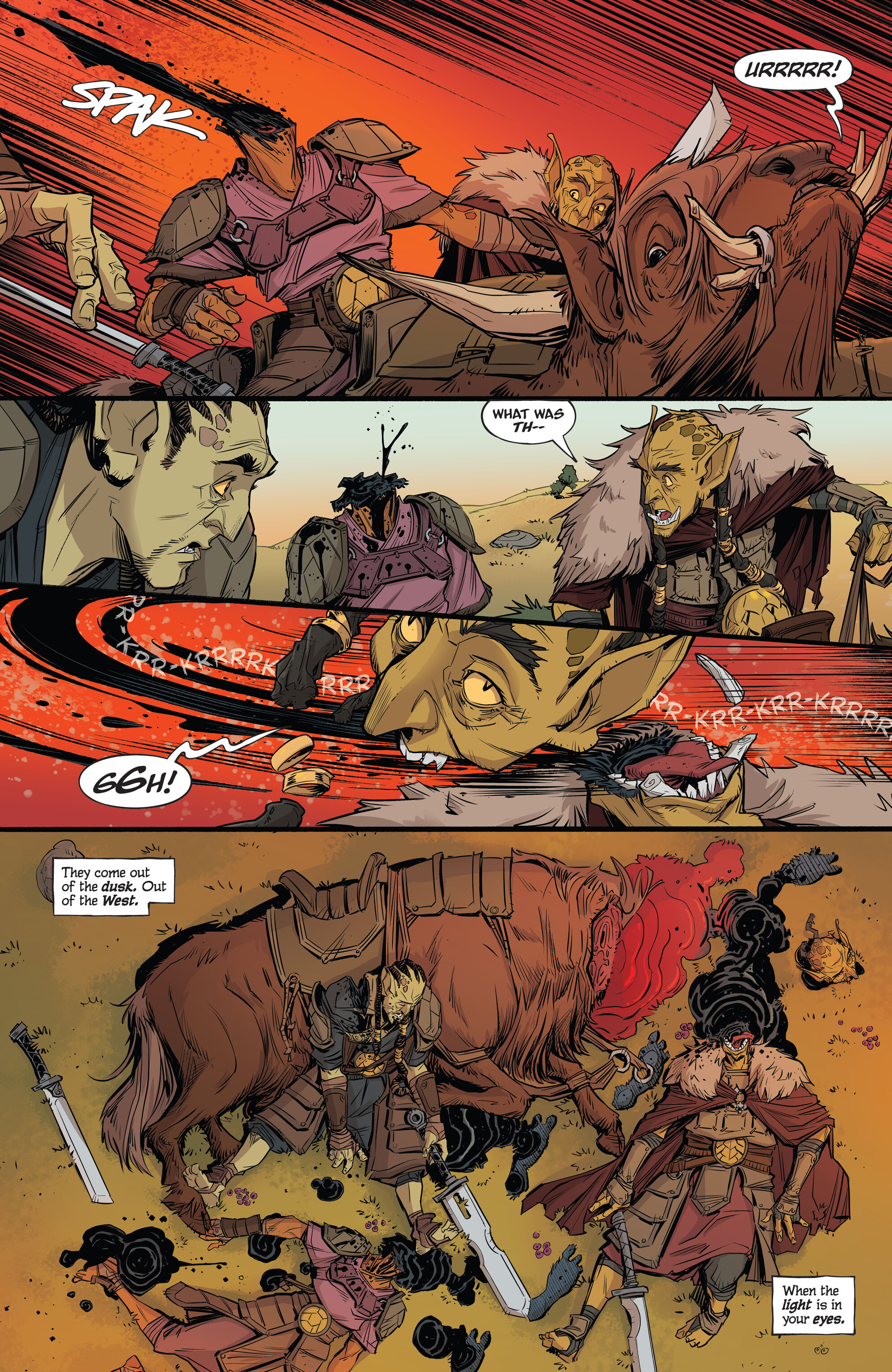 Read online The Hunger and the Dusk comic -  Issue #1 - 8