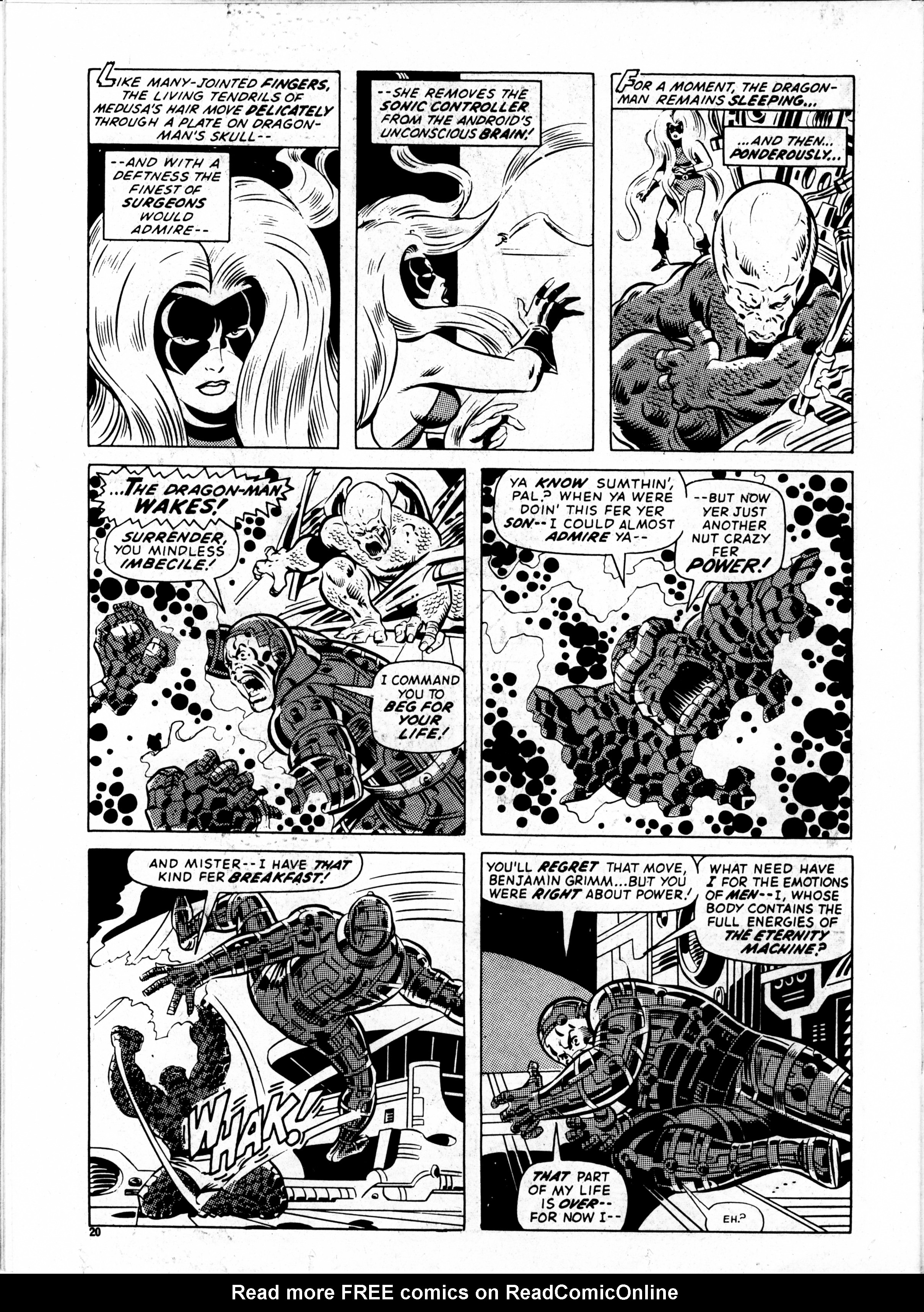 Read online Fantastic Four (1982) comic -  Issue #3 - 20