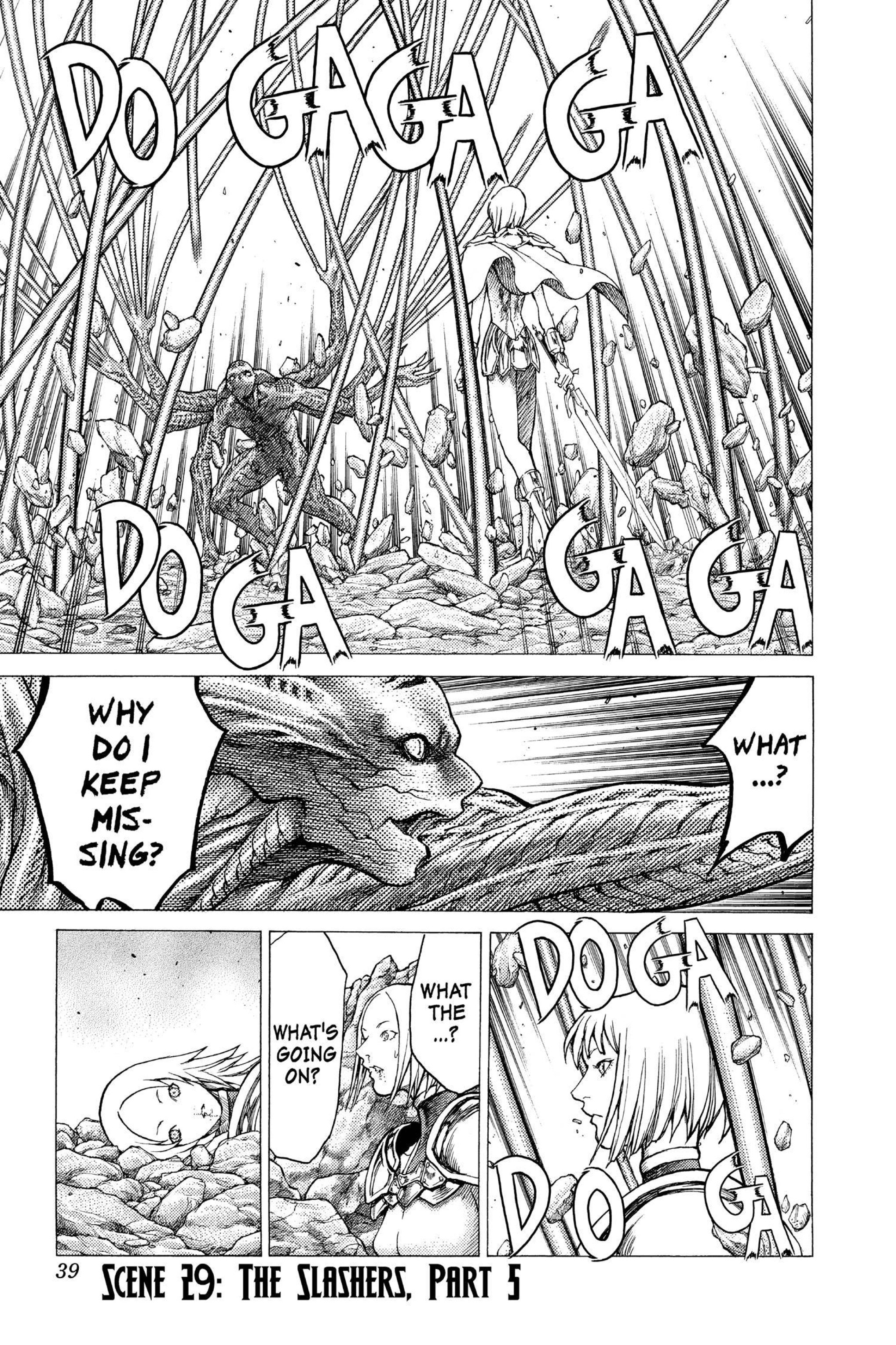 Read online Claymore comic -  Issue #6 - 36
