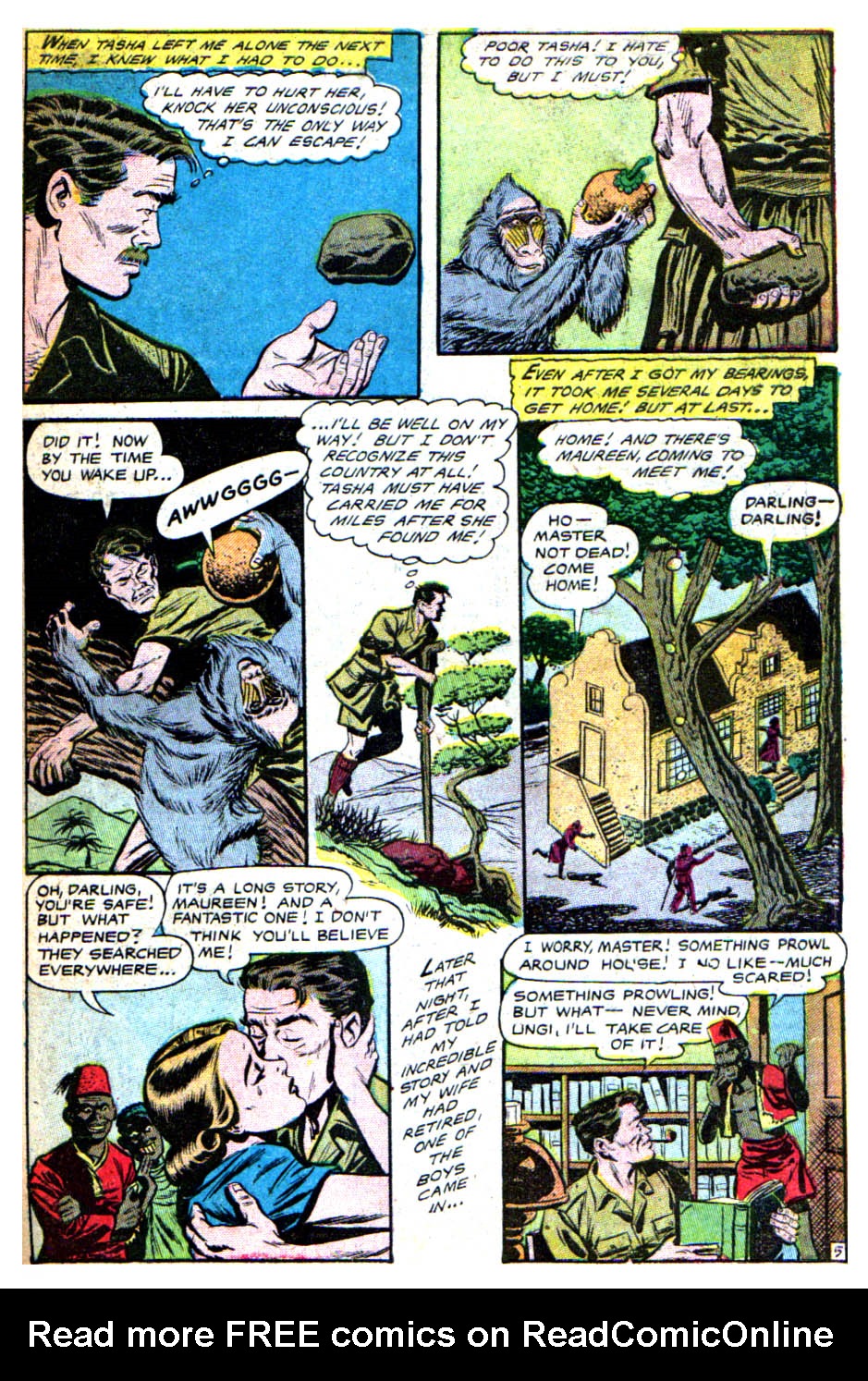 Read online Haunted Thrills comic -  Issue #13 - 6