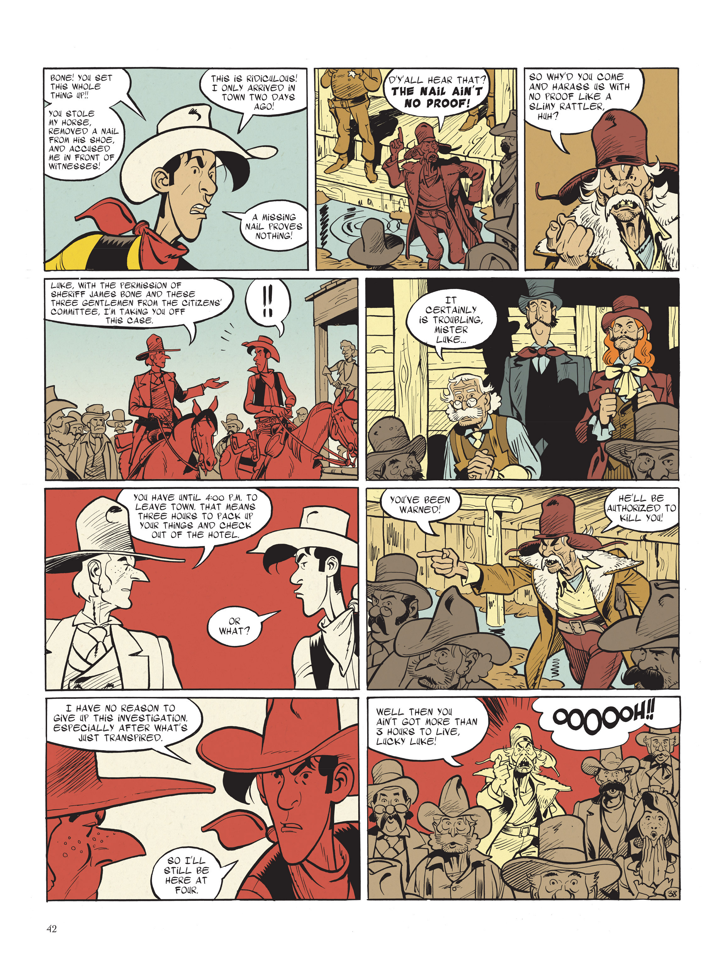 Read online The Man Who Shot Lucky Luke comic -  Issue # Full - 44