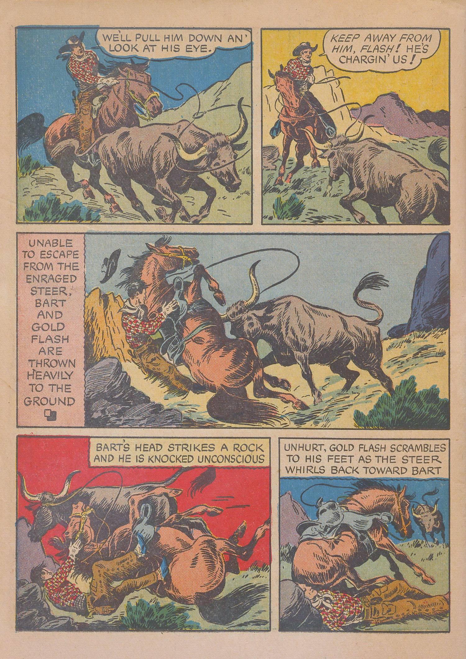 Read online Gene Autry Comics comic -  Issue #10 - 64