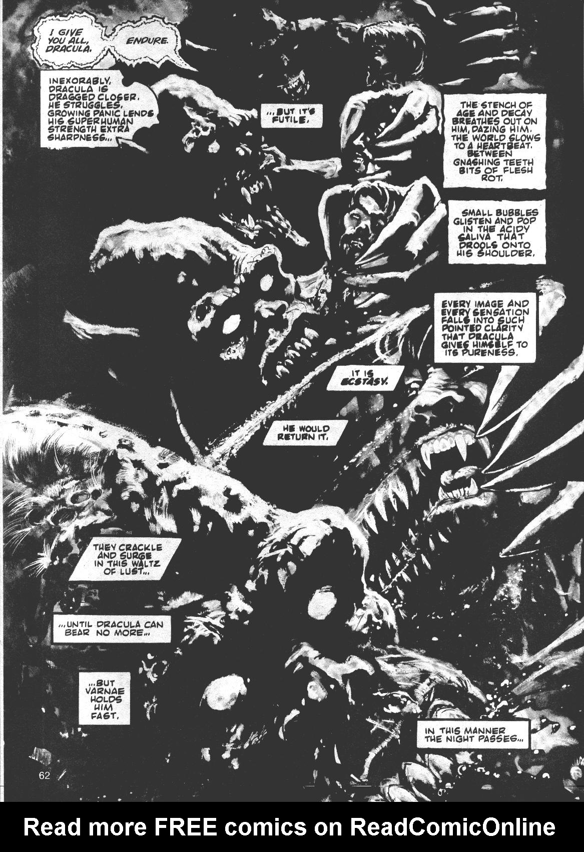 Read online Bizarre Adventures comic -  Issue #33 - 62