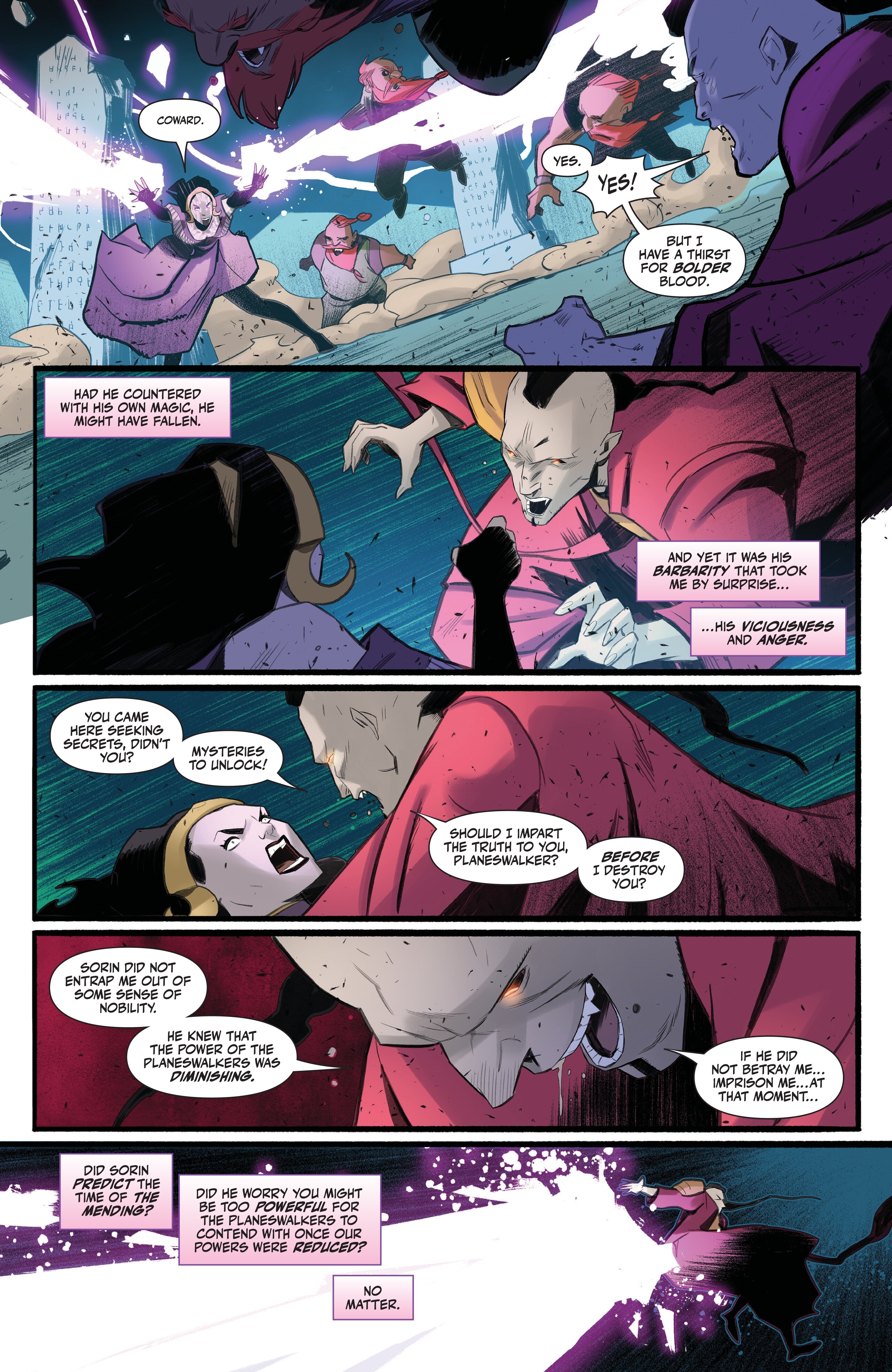 Read online Magic Planeswalkers: Notorious comic -  Issue # Full - 29