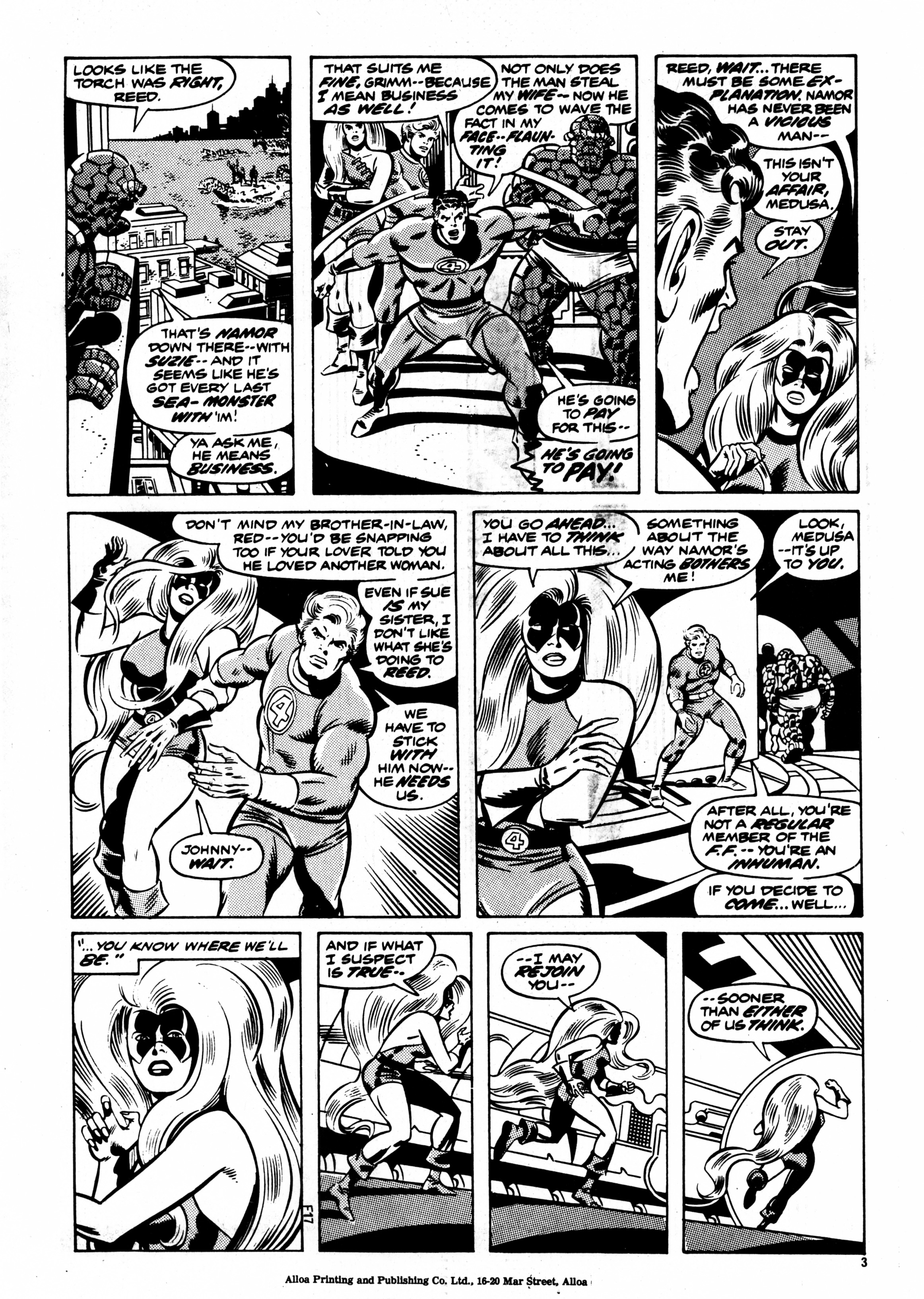 Read online Fantastic Four (1982) comic -  Issue #17 - 3