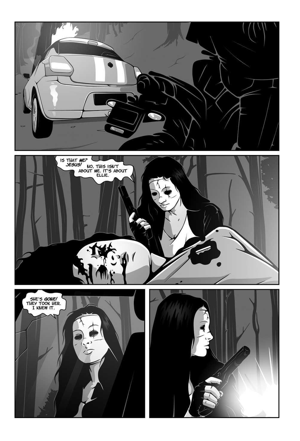 Read online Hollow Girl comic -  Issue #8 - 14