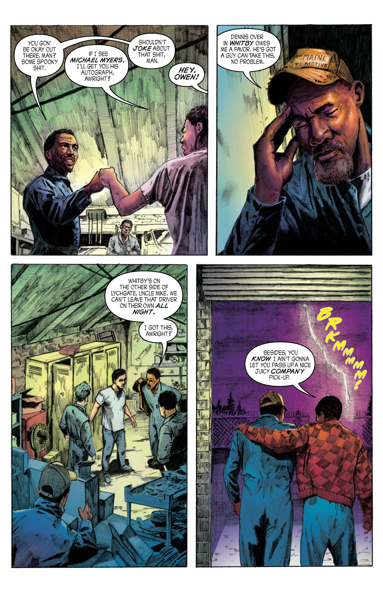 Read online John Carpenter's Night Terrors comic -  Issue # The Coffin Road - 14
