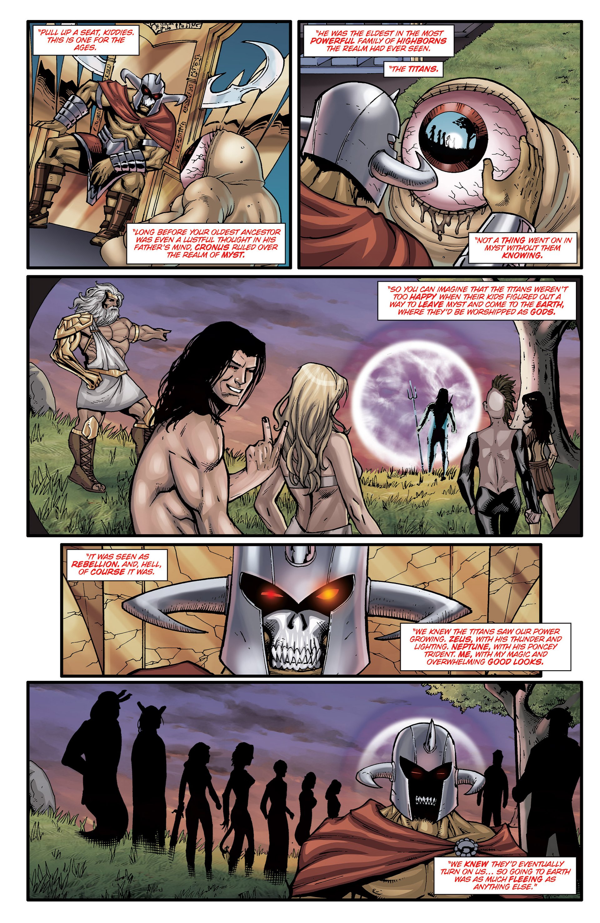 Read online Grimm Fairy Tales presents Realm Knights comic -  Issue #3 - 9