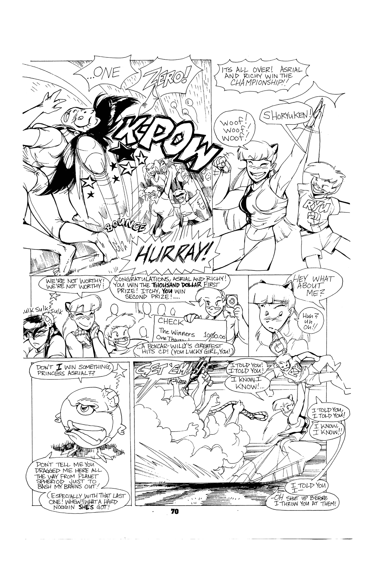 Read online Girls of Ninja High School comic -  Issue #3 - 71