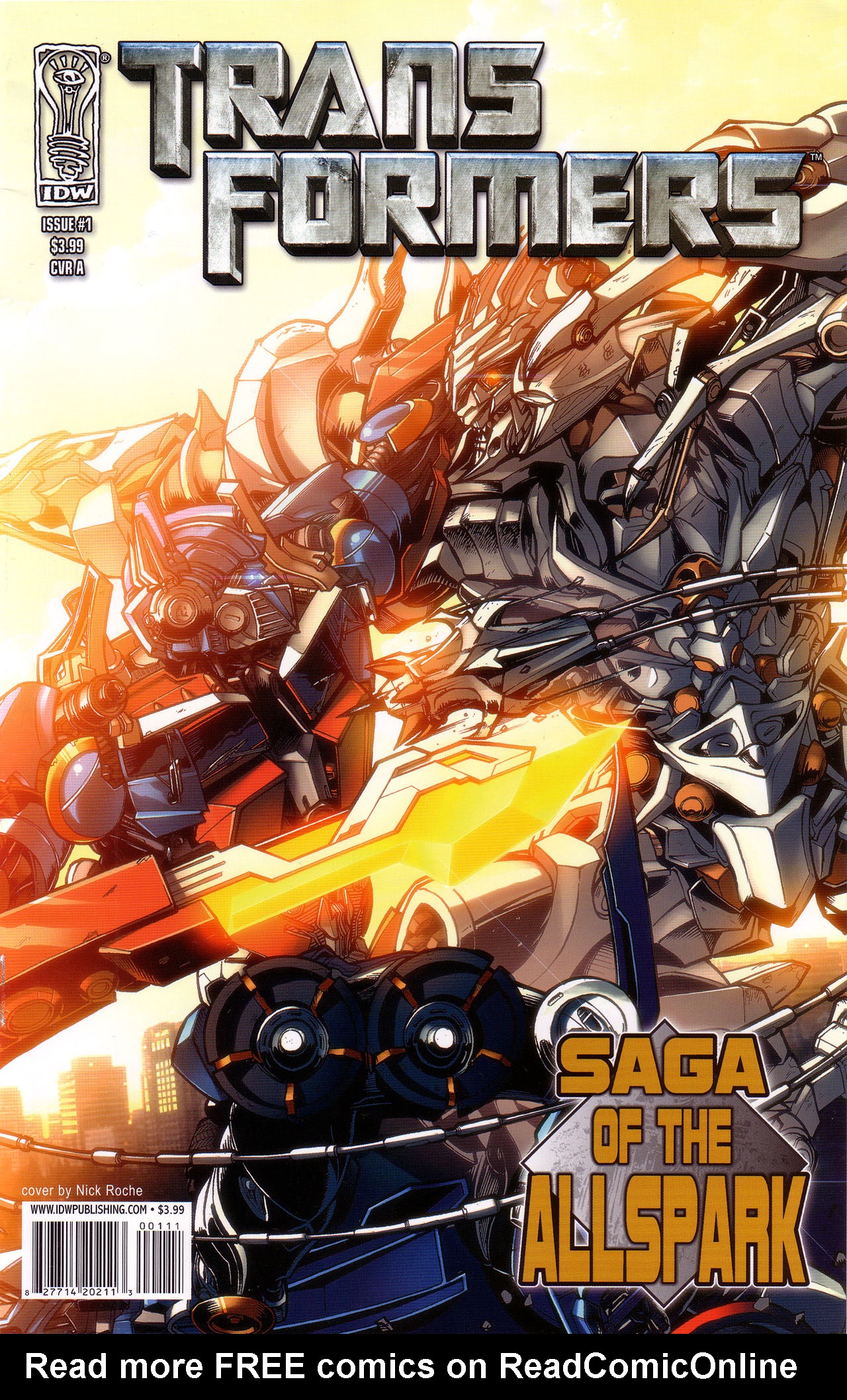 Read online Transformers: Saga of the Allspark comic -  Issue #1 - 1