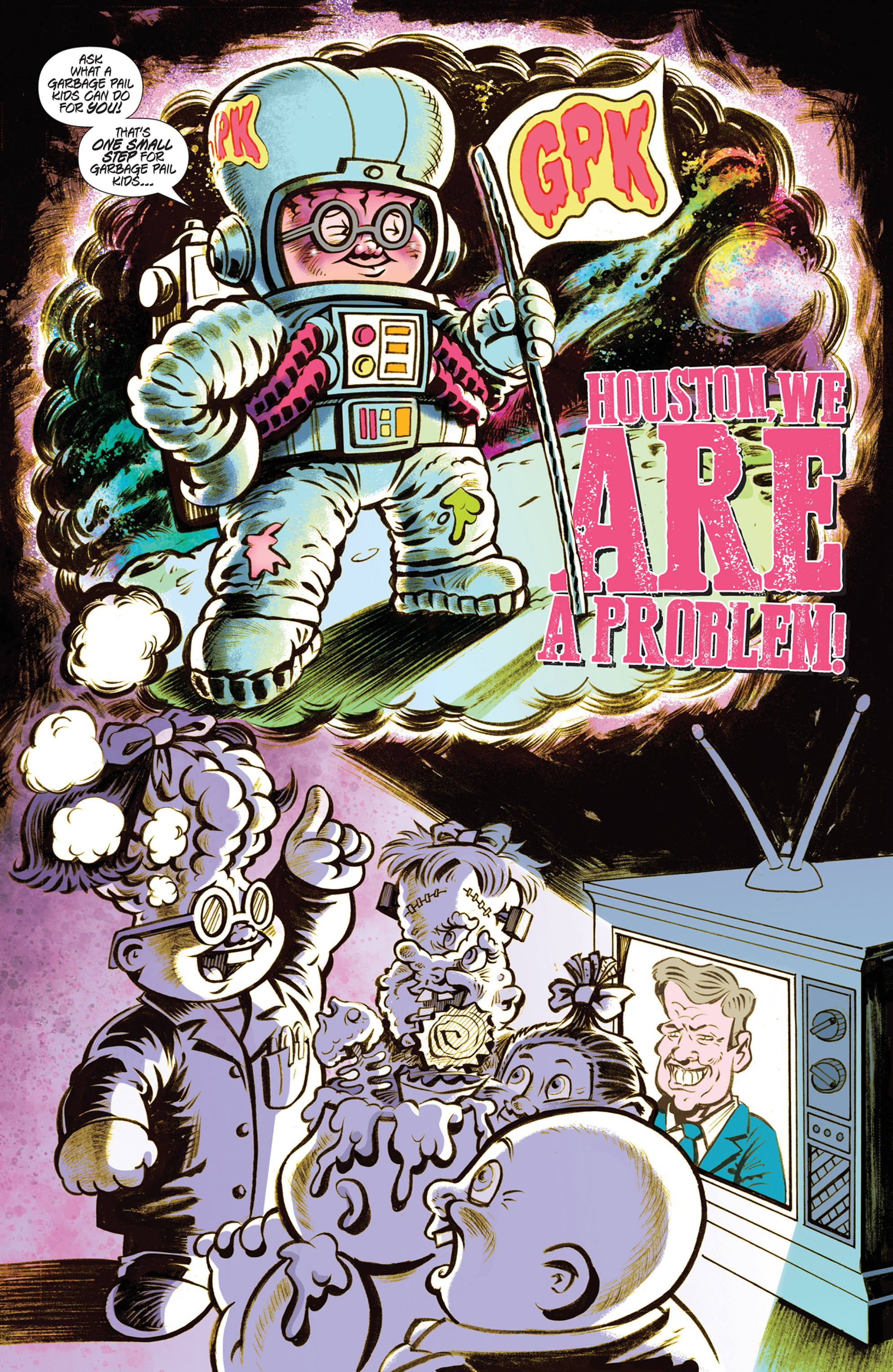 Read online Madballs vs Garbage Pail Kids – Time Again, Slime Again comic -  Issue #4 - 6