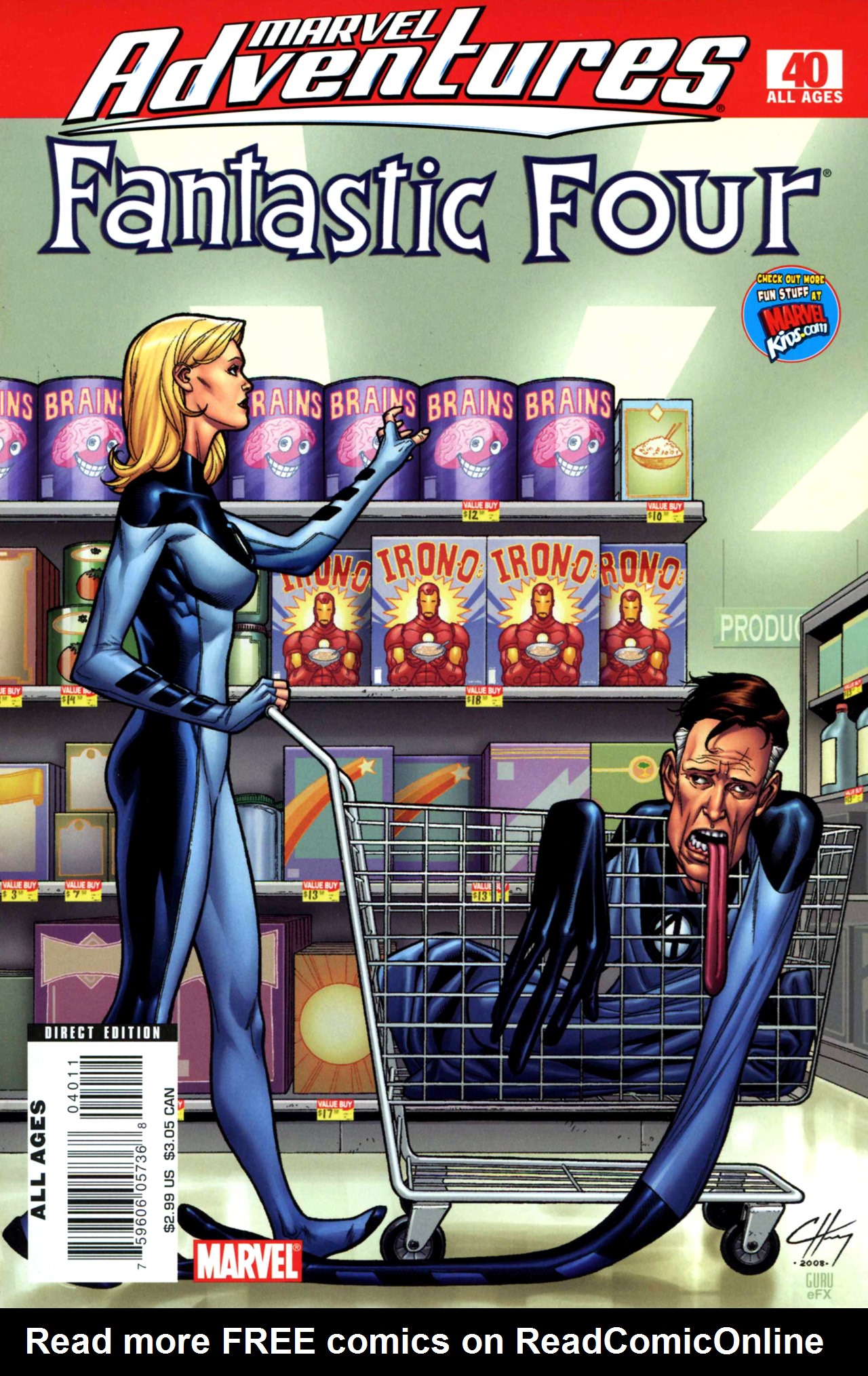 Read online Marvel Adventures Fantastic Four comic -  Issue #40 - 1