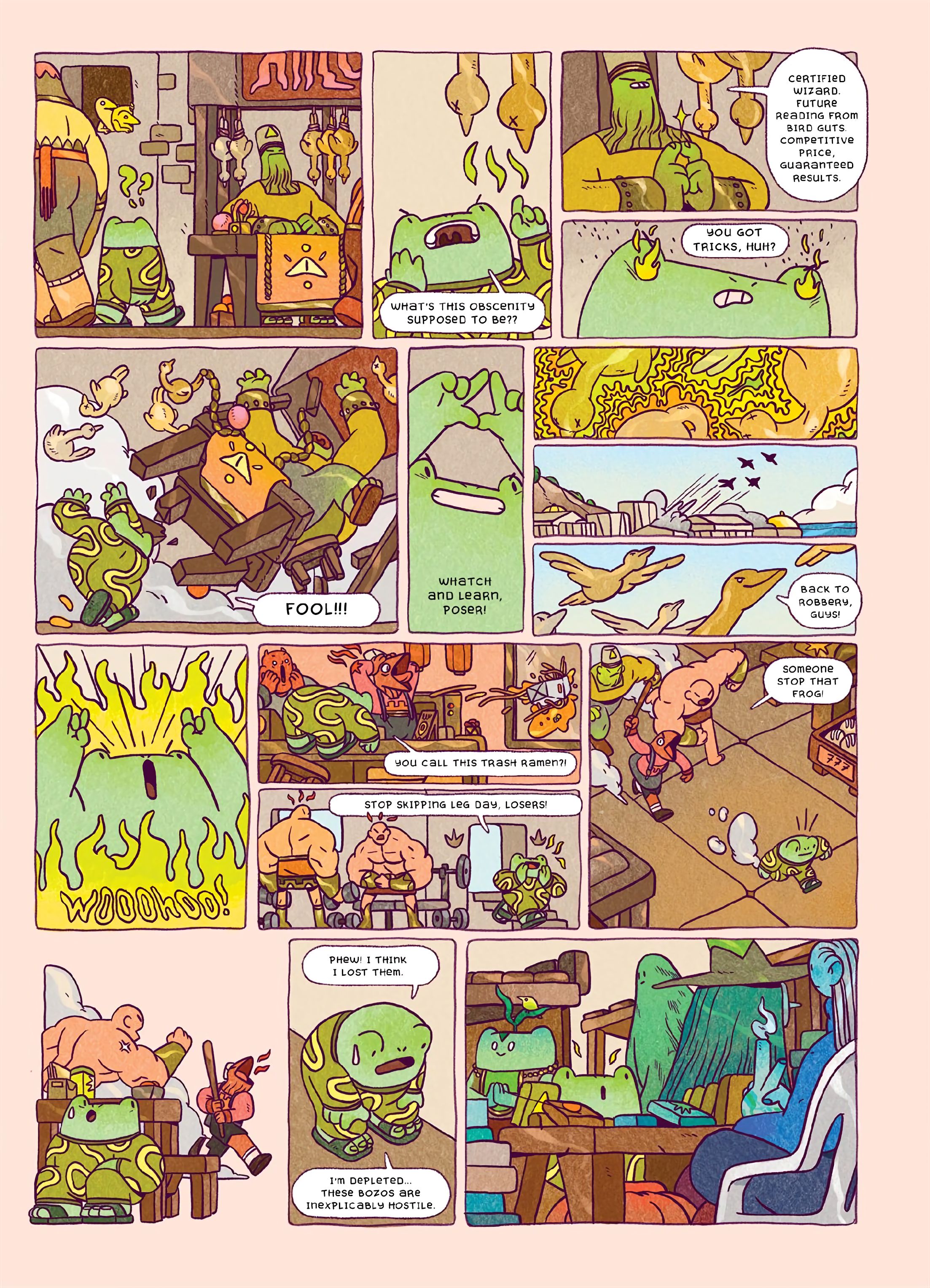 Read online Grog the Frog: The Book of Taurus comic -  Issue # TPB - 12