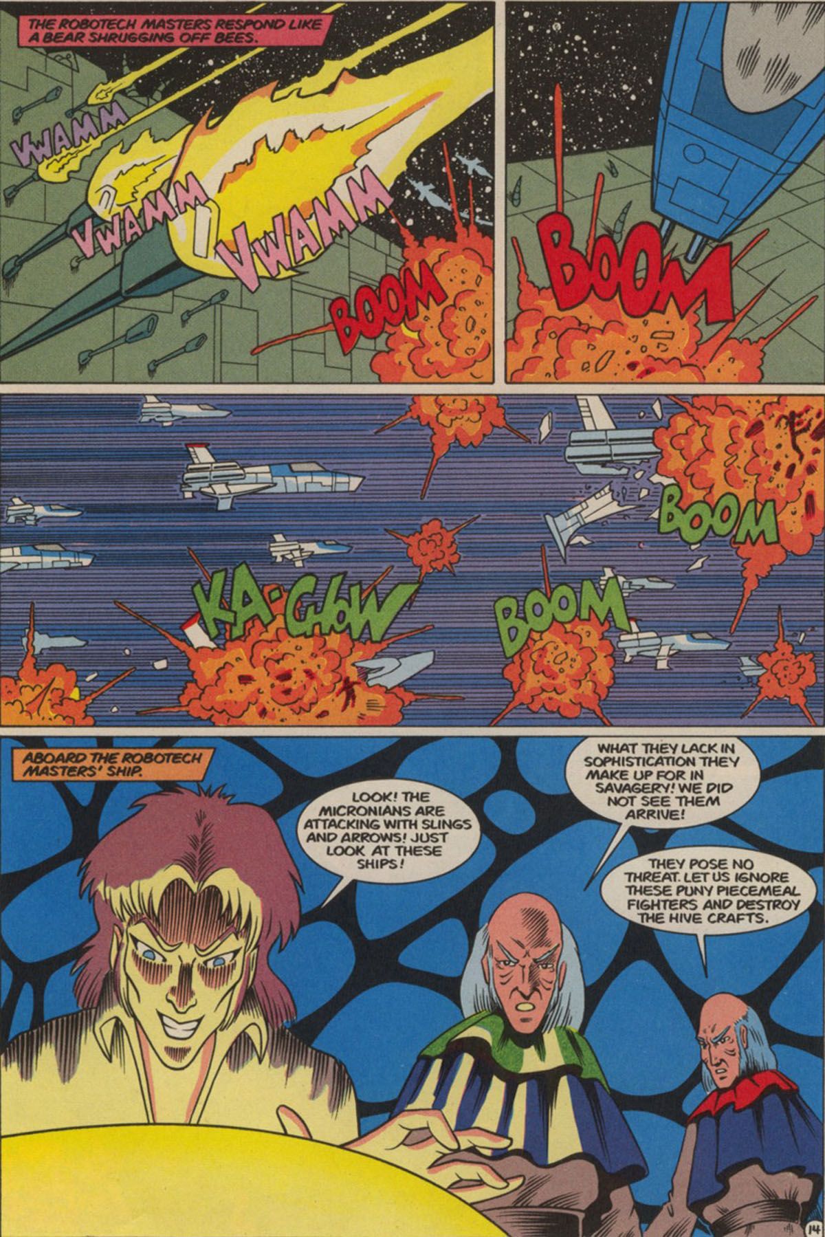 Read online Robotech Masters comic -  Issue #10 - 18