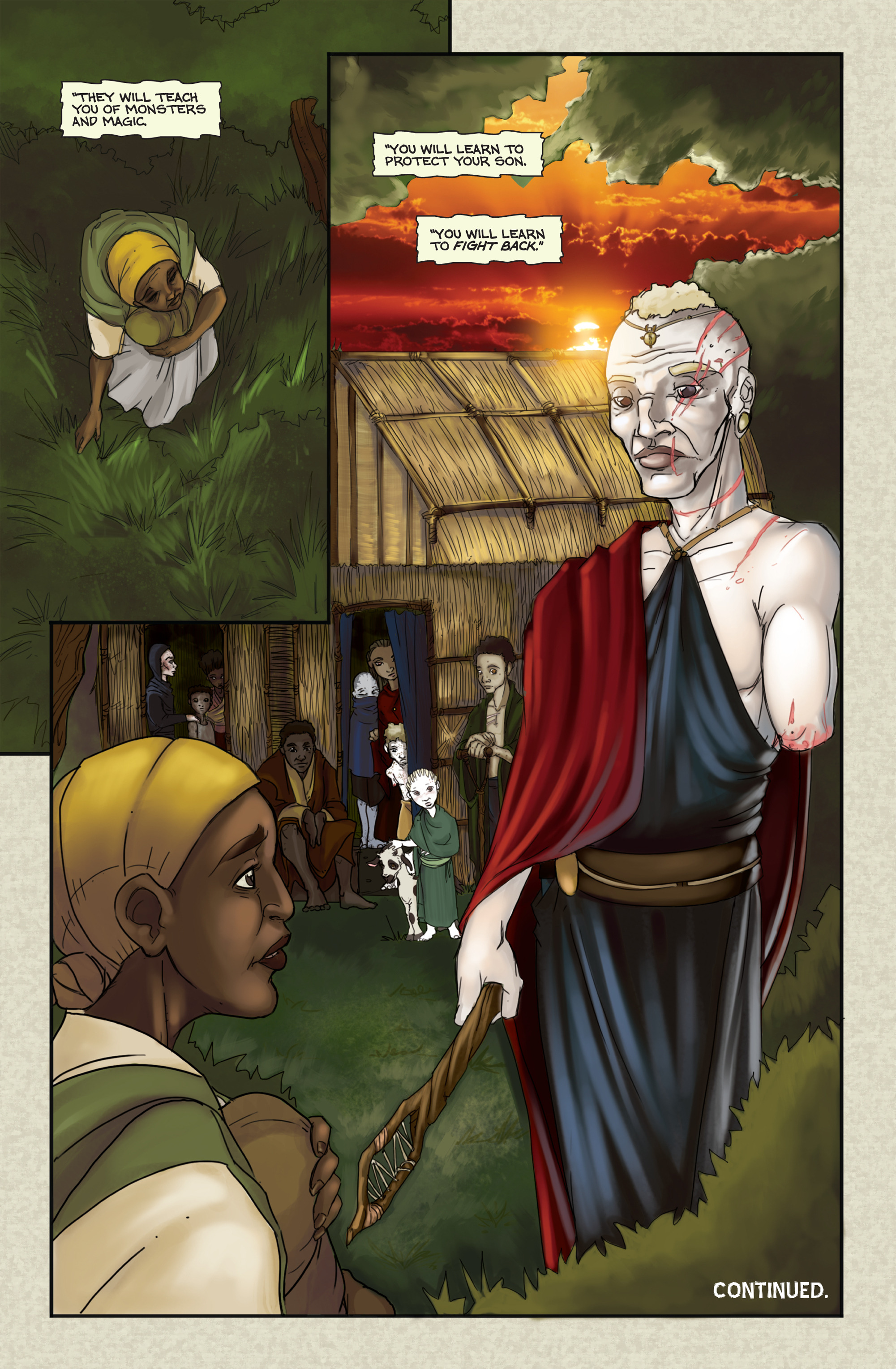 Read online Flesh of White comic -  Issue #1 - 22