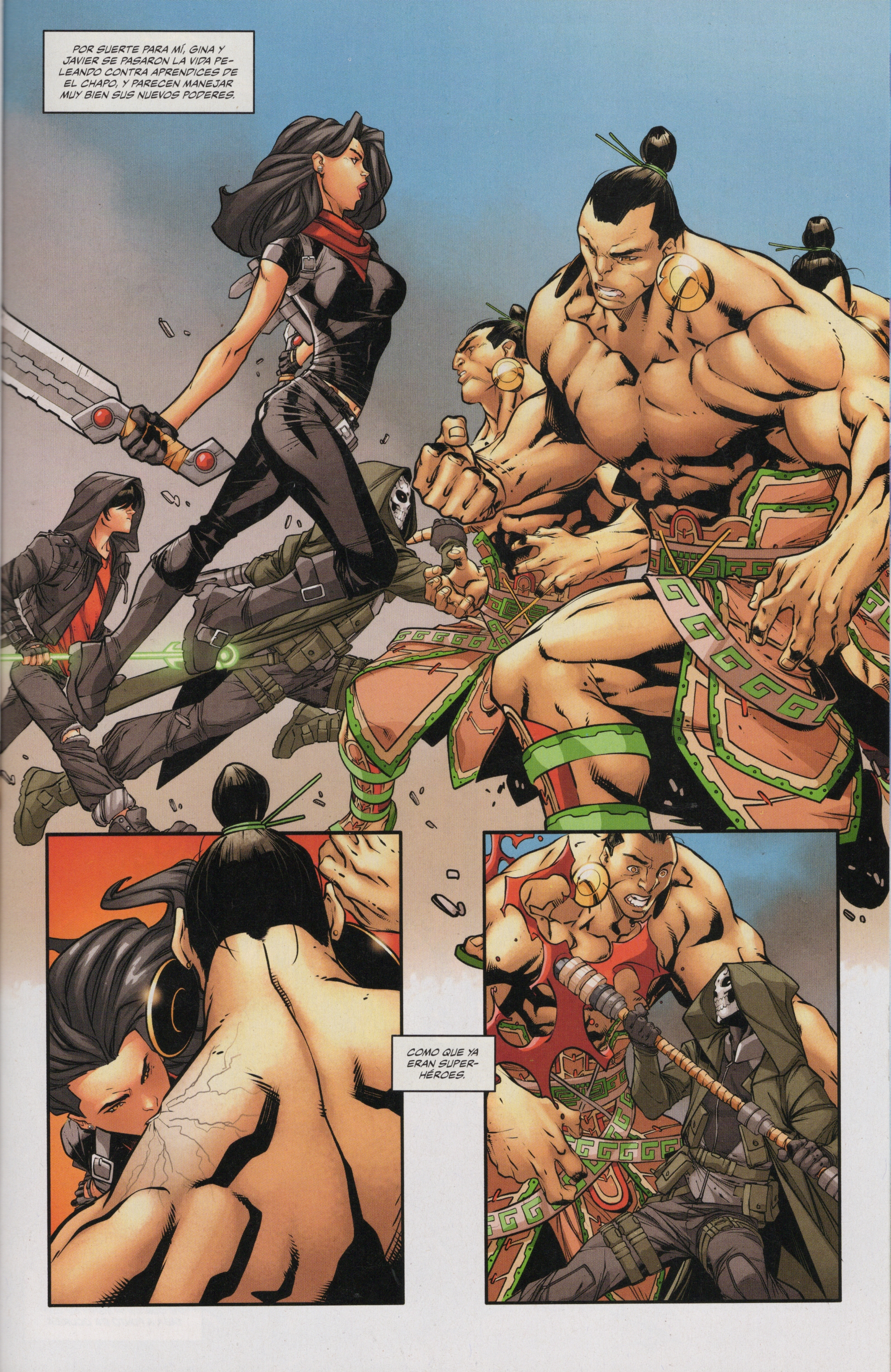 Read online Free Comic Book Day 2022 comic -  Issue # AWA Upshot Primos - 27