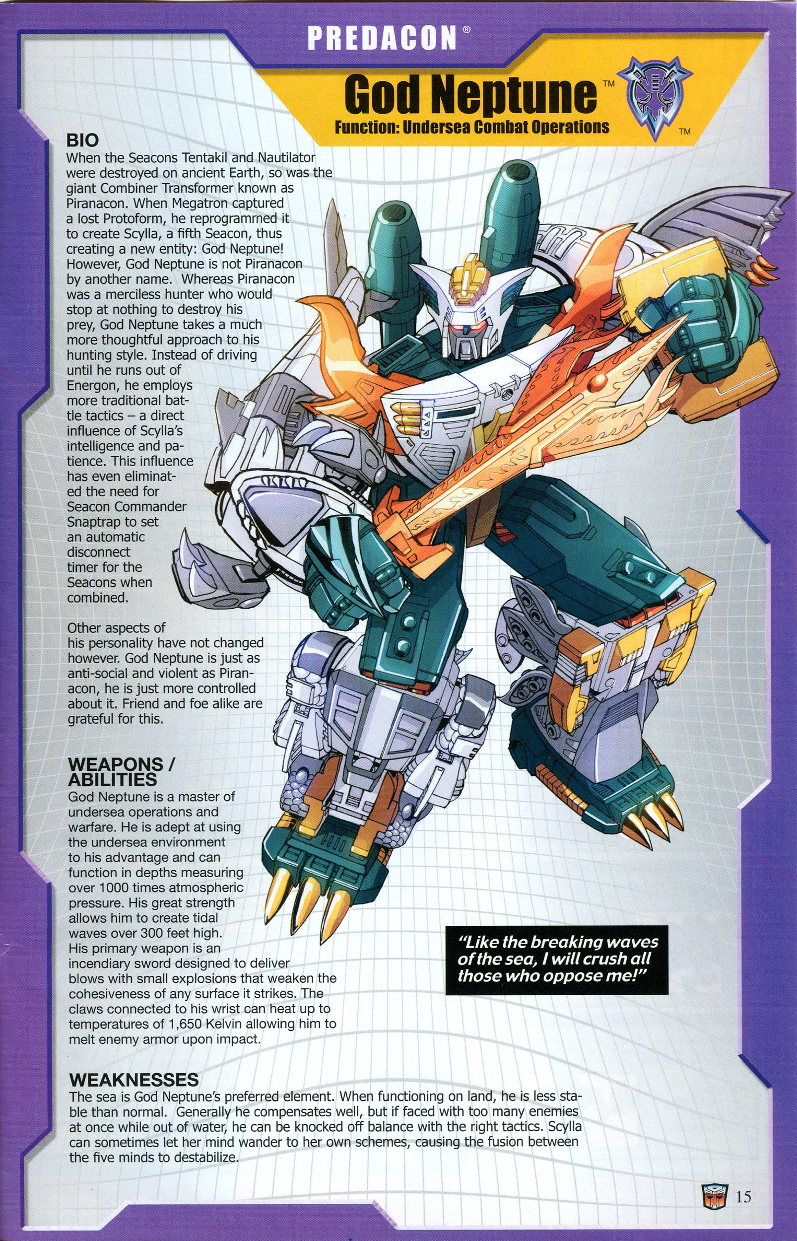 Read online Transformers: Collectors' Club comic -  Issue #54 - 15