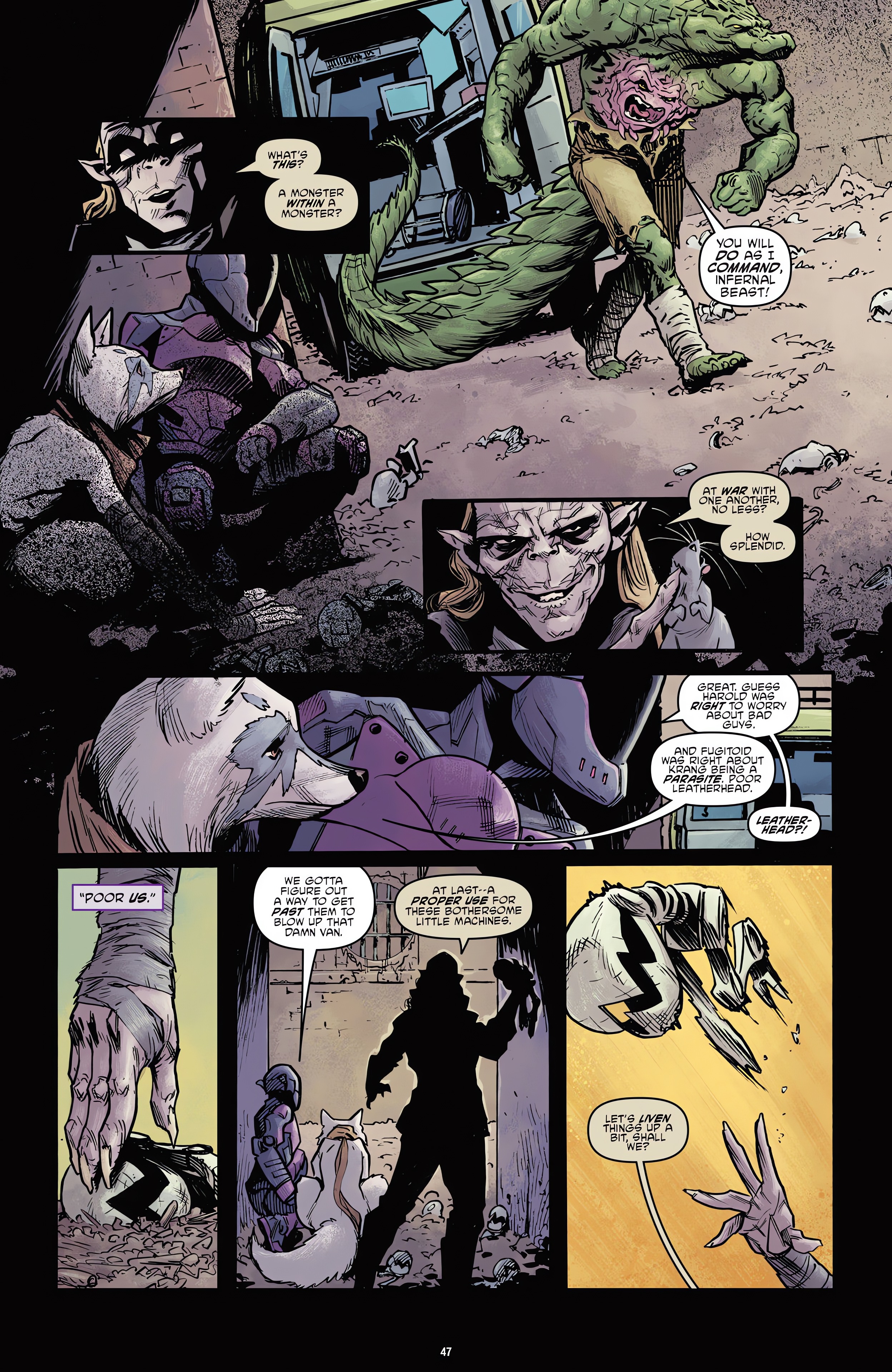 Read online Teenage Mutant Ninja Turtles: The IDW Collection comic -  Issue # TPB 14 (Part 1) - 47