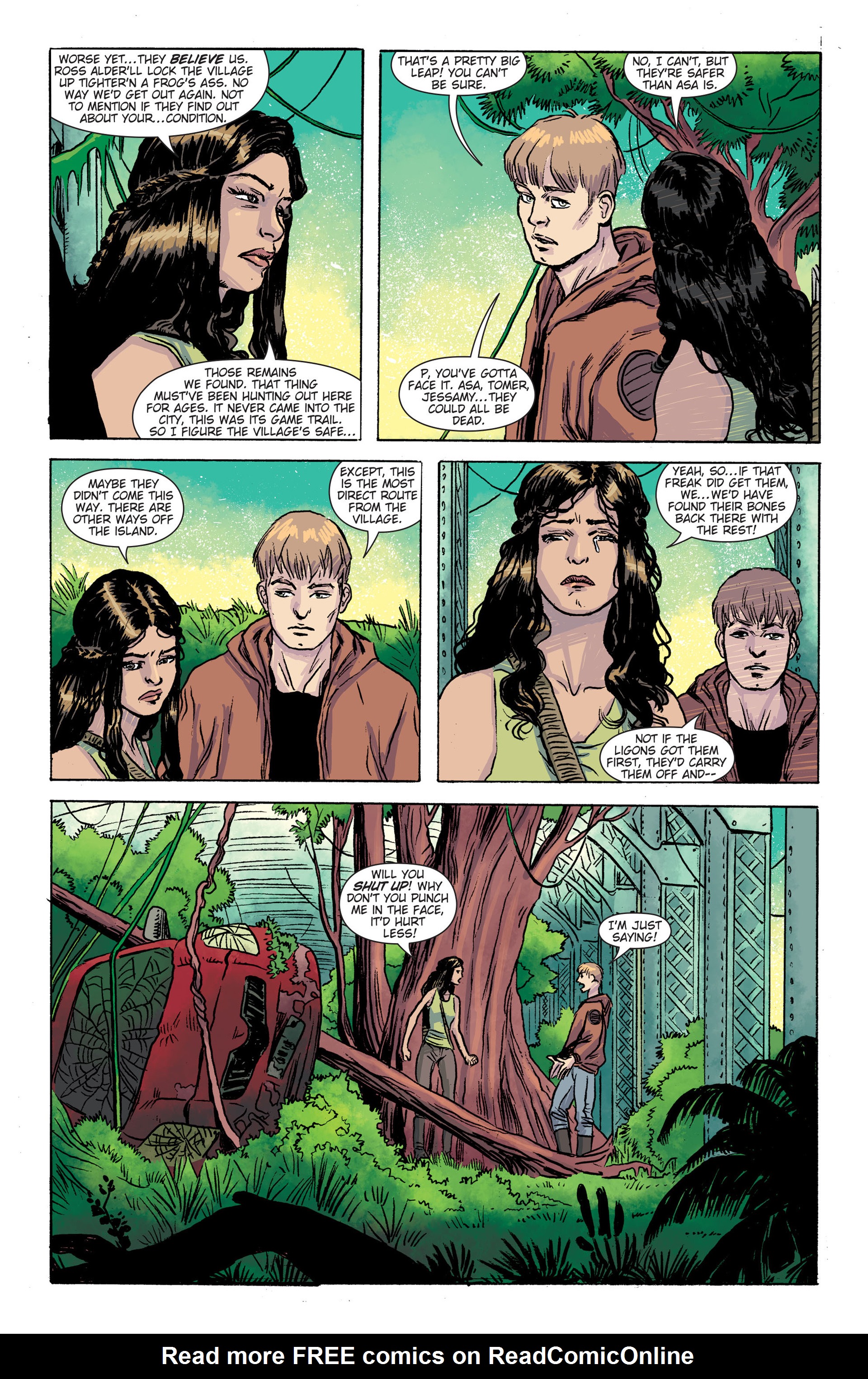 Read online Hinterkind comic -  Issue #2 - 8