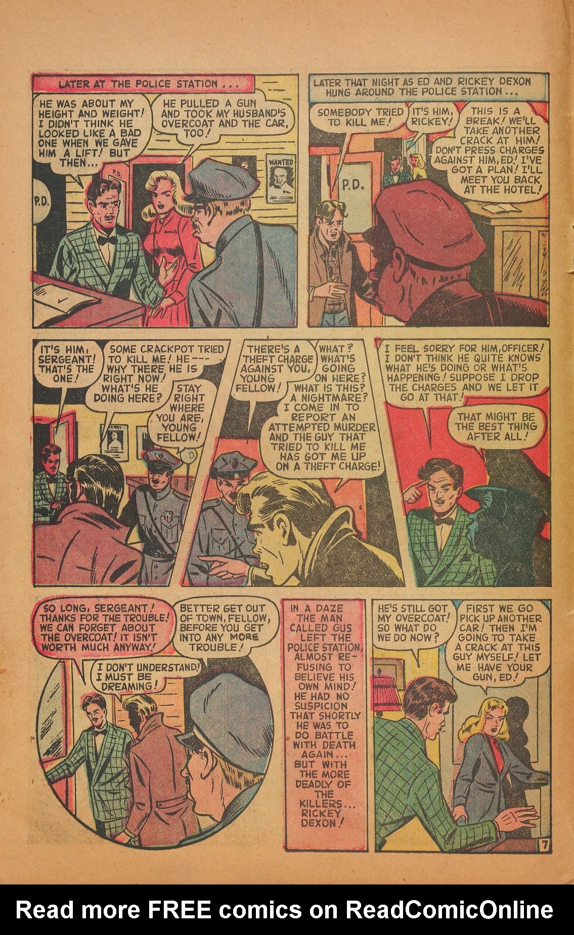 Read online Murder Incorporated (1950) comic -  Issue #1 - 8