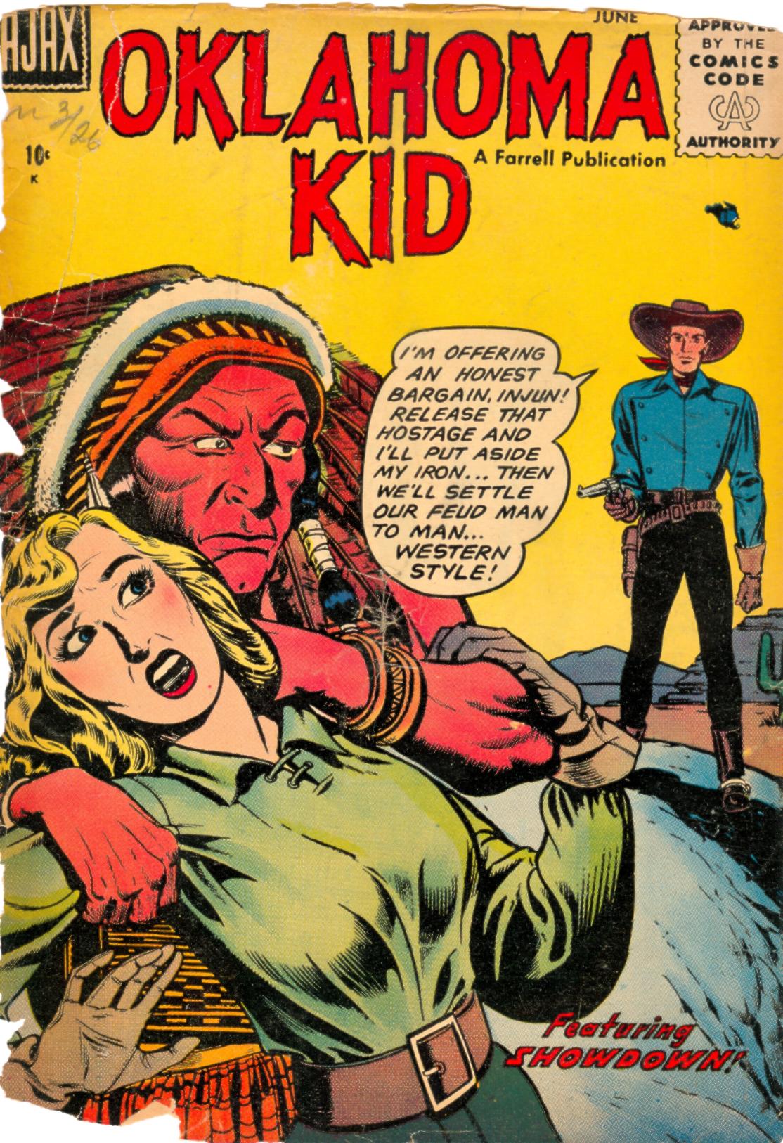 Read online Oklahoma Kid comic -  Issue #1 - 1