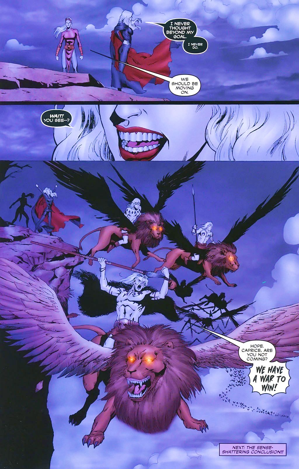 Read online Brian Pulido's Medieval Lady Death:  War of the Winds comic -  Issue #5 - 22