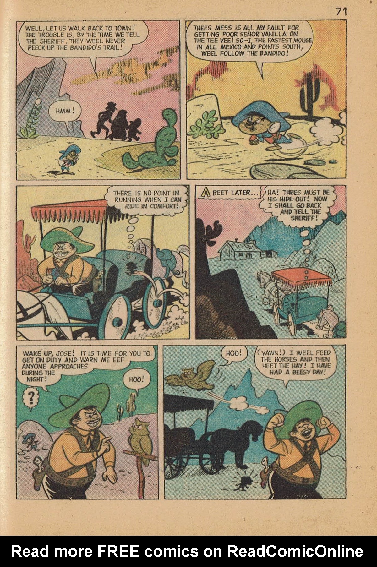 Read online Golden Comics Digest comic -  Issue #34 - 73