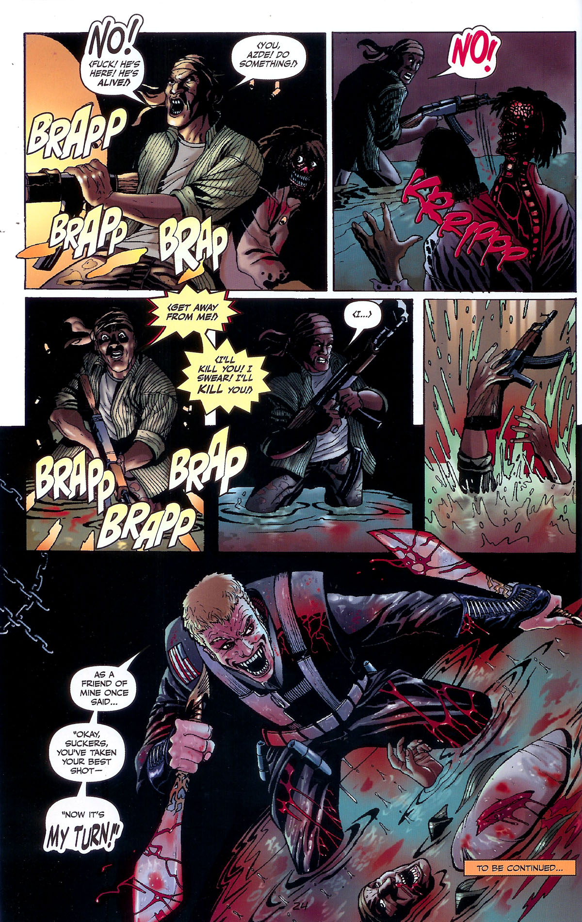 Read online CVO: Covert Vampiric Operations - African Blood comic -  Issue #2 - 25