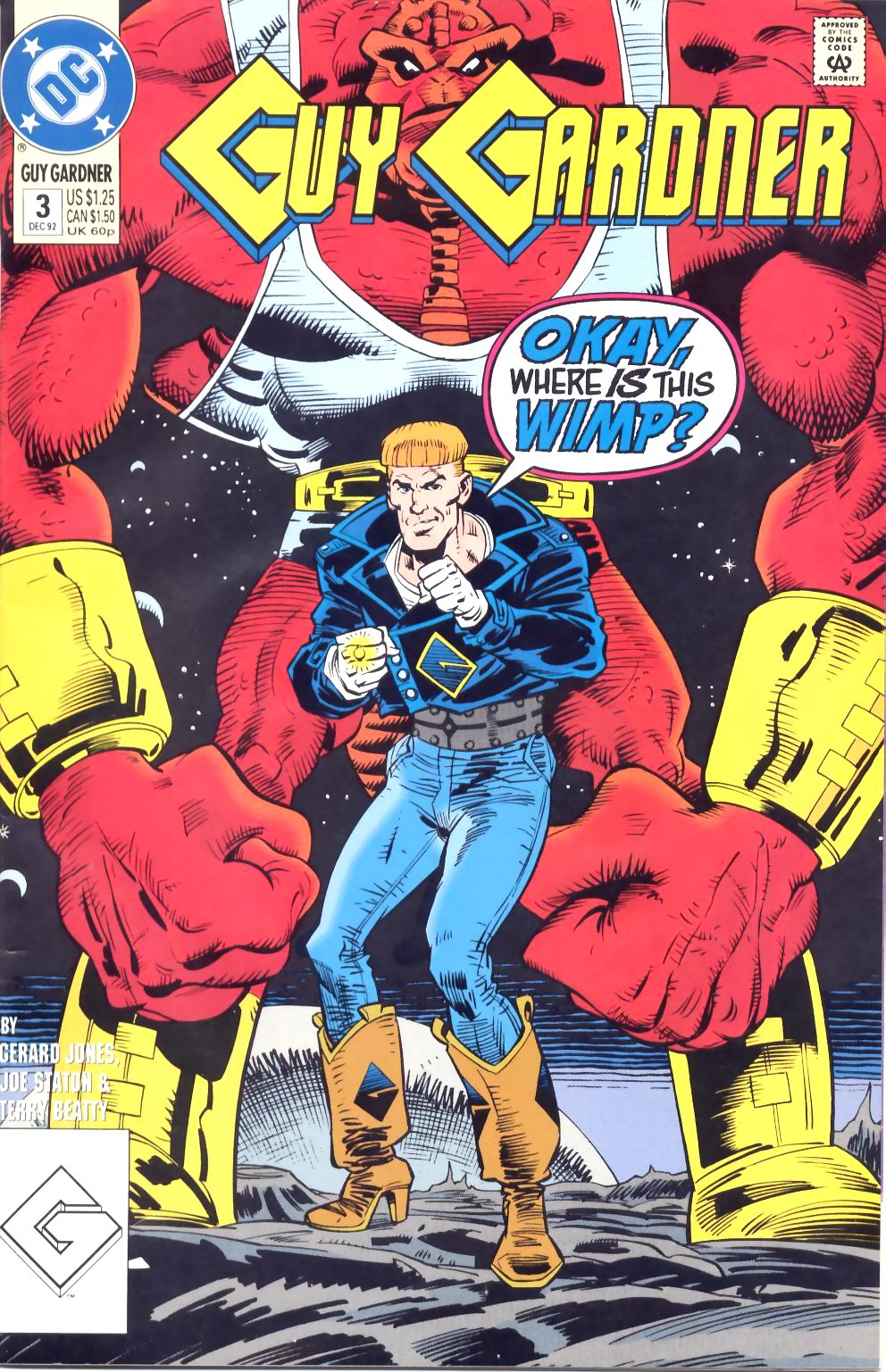 Read online Guy Gardner comic -  Issue #3 - 1