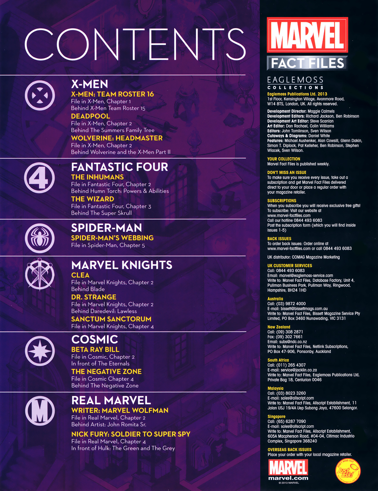 Read online Marvel Fact Files comic -  Issue #16 - 3