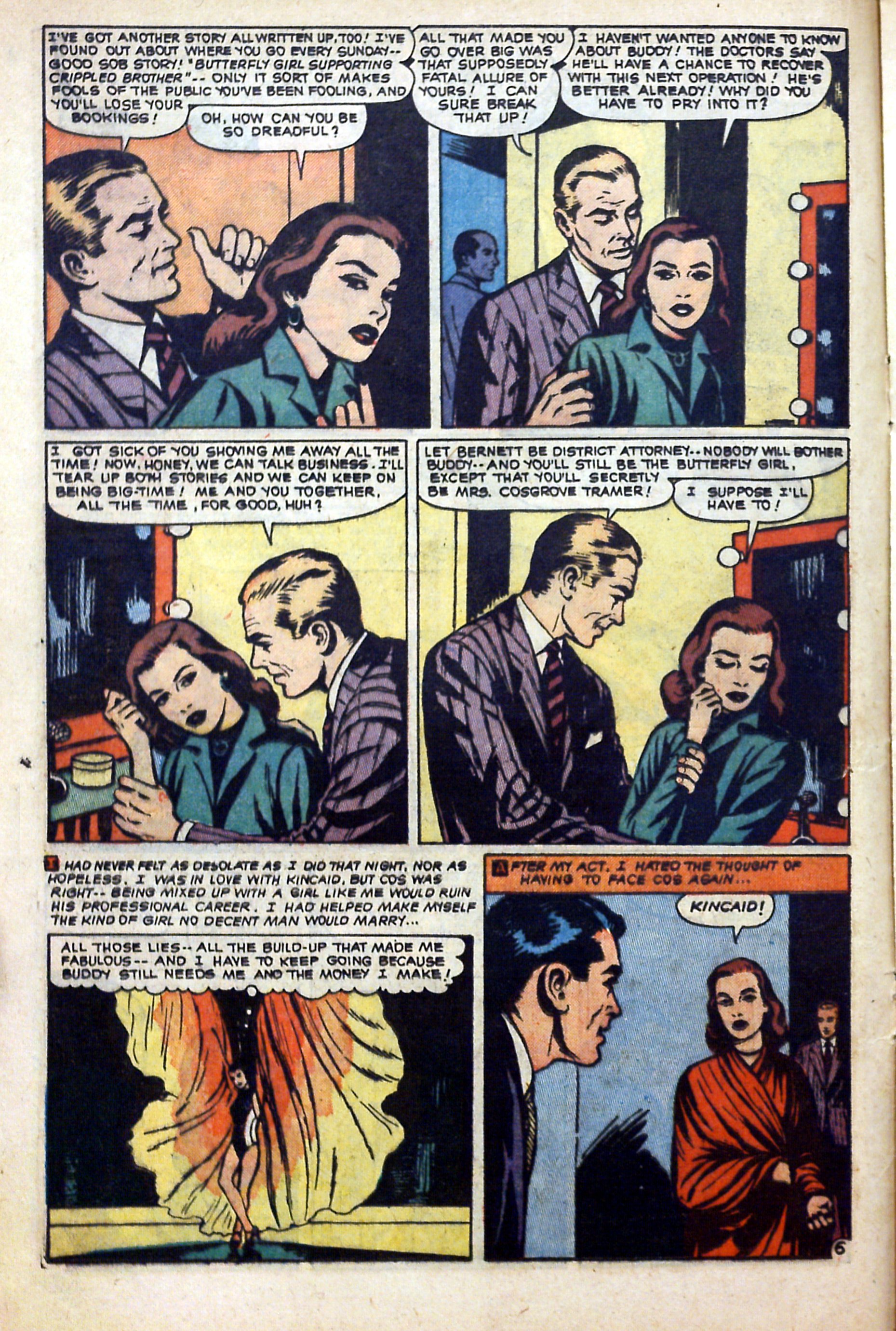 Read online Glamorous Romances comic -  Issue #59 - 16