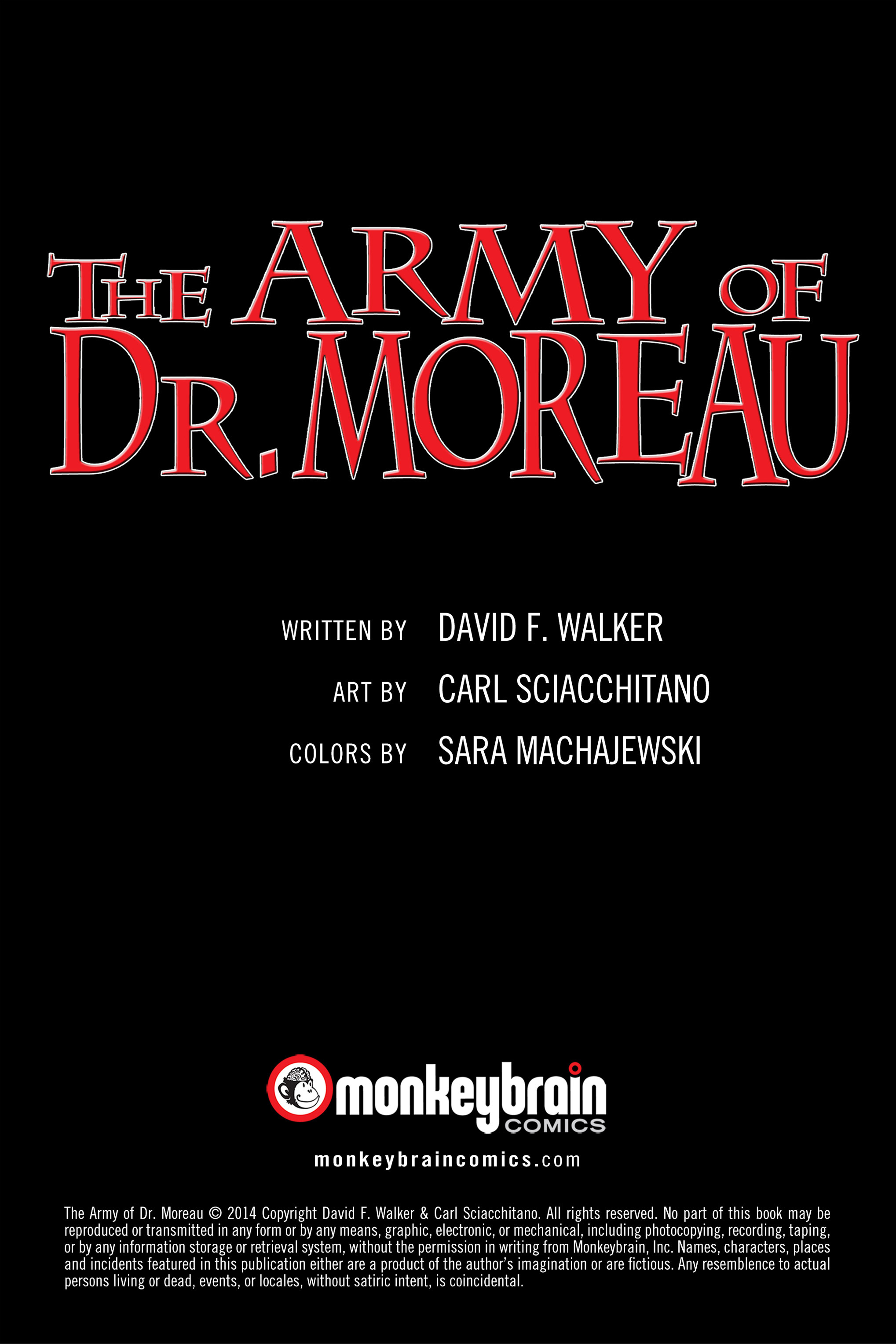 Read online The Army of Dr. Moreau comic -  Issue #6 - 2
