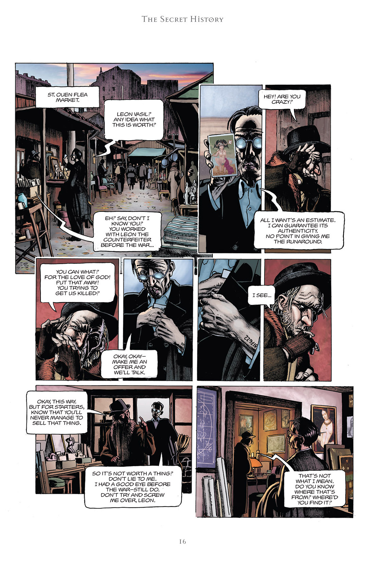 Read online The Secret History comic -  Issue #14 - 17