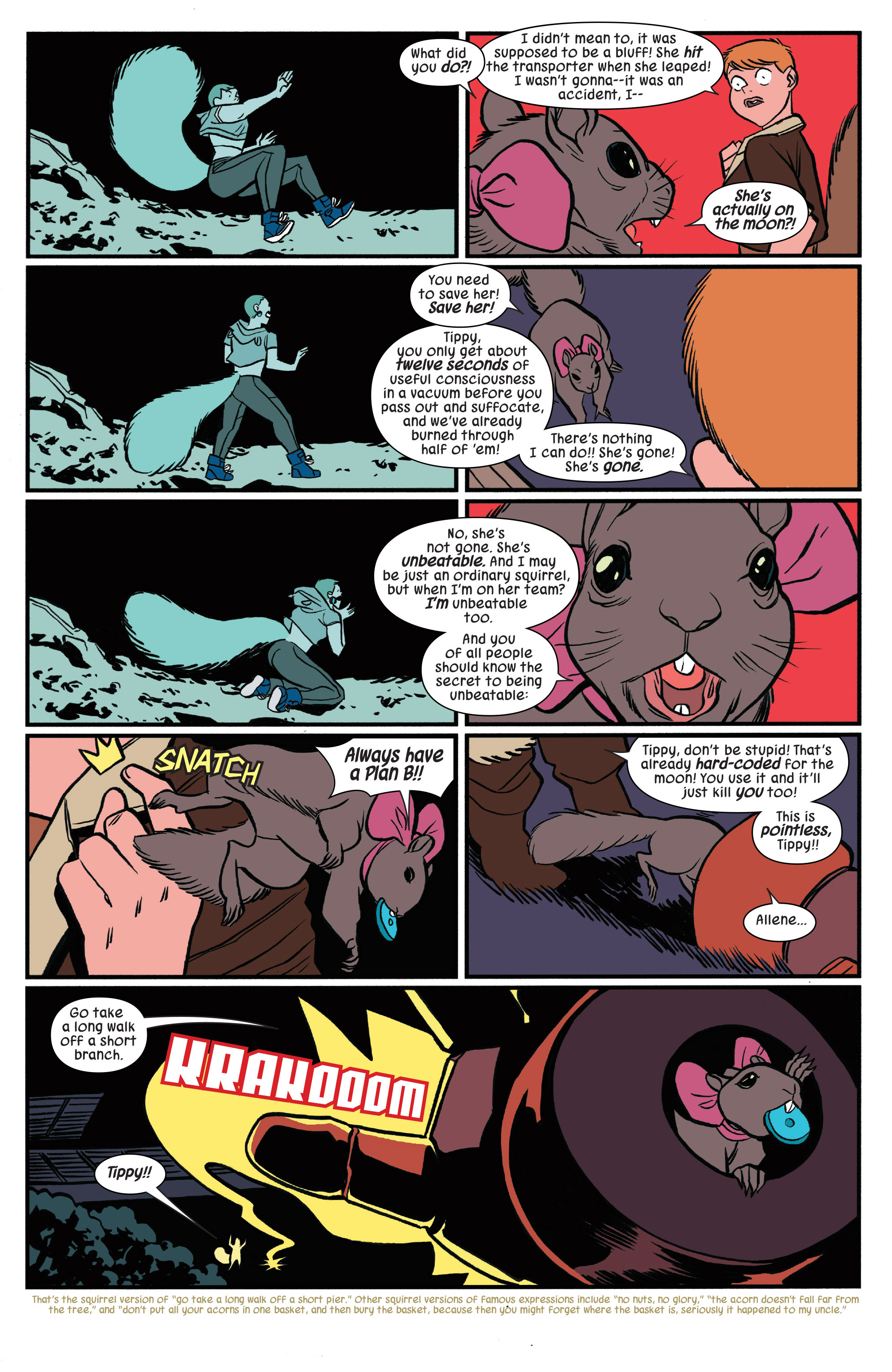 Read online The Unbeatable Squirrel Girl Beats Up the Marvel Universe comic -  Issue # TPB - 89