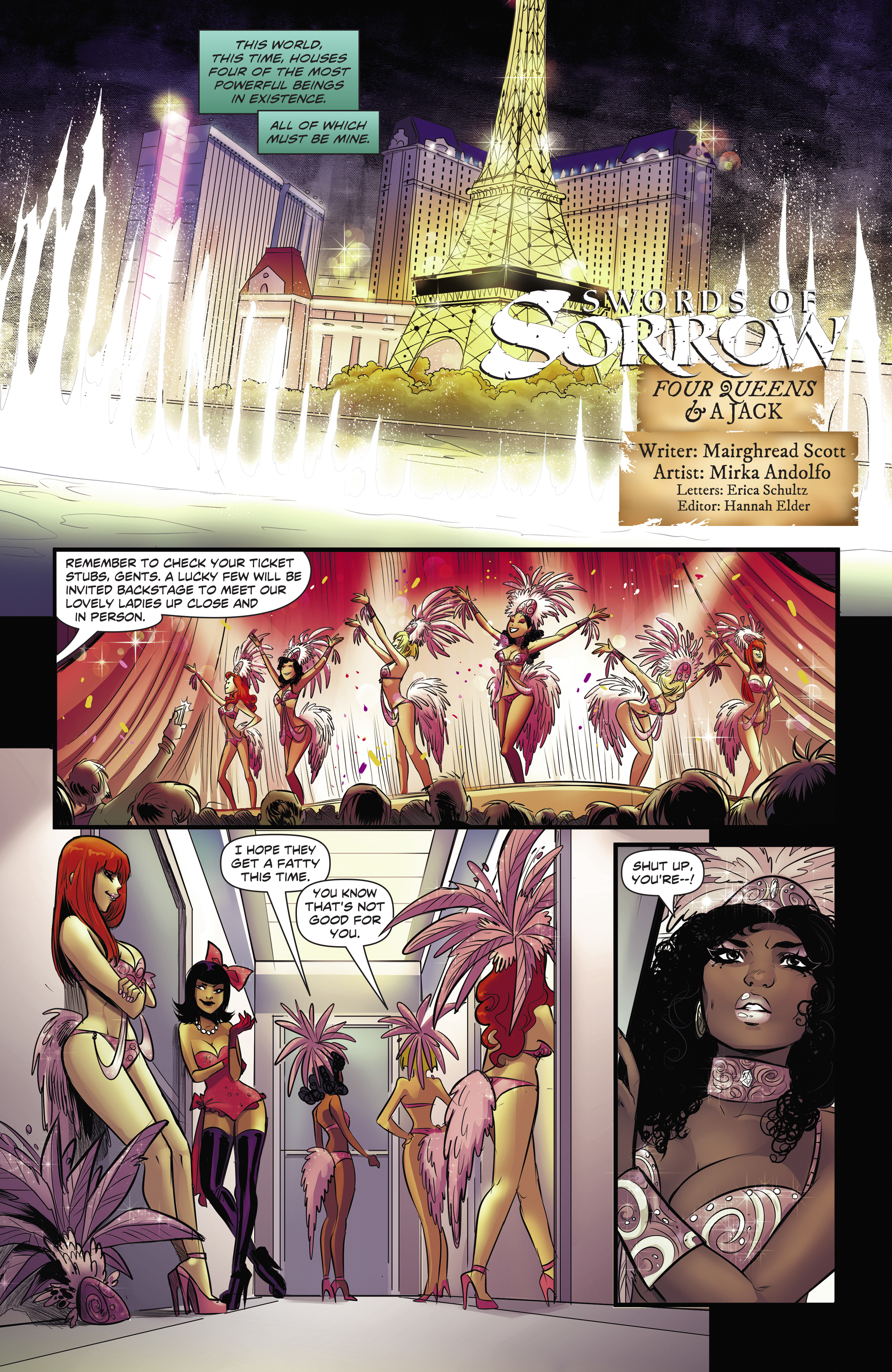 Read online Swords of Sorrow: Chaos! Prequel comic -  Issue # Full - 4