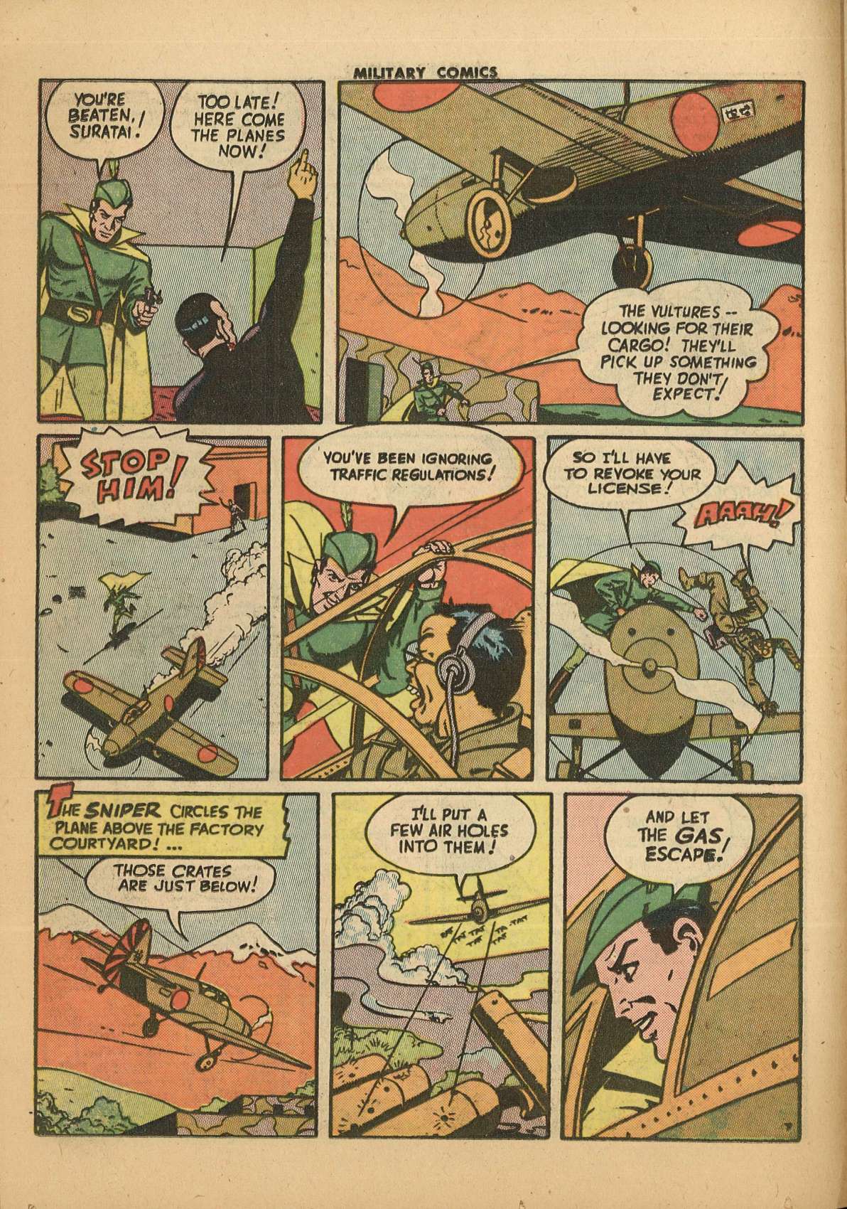 Read online Military Comics comic -  Issue #28 - 28