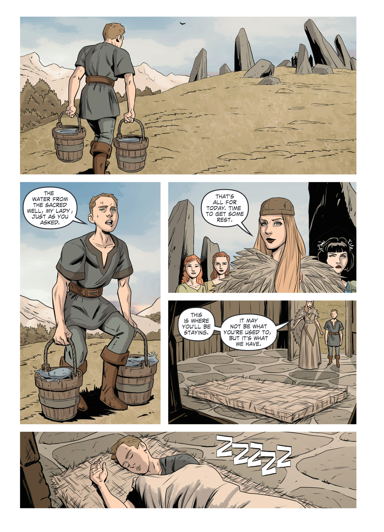 Read online The Orphan King comic -  Issue # TPB - 73