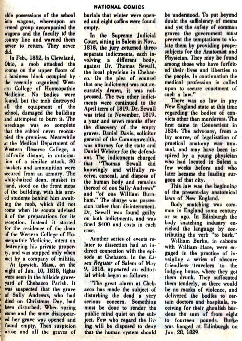 Read online National Comics comic -  Issue #48 - 45