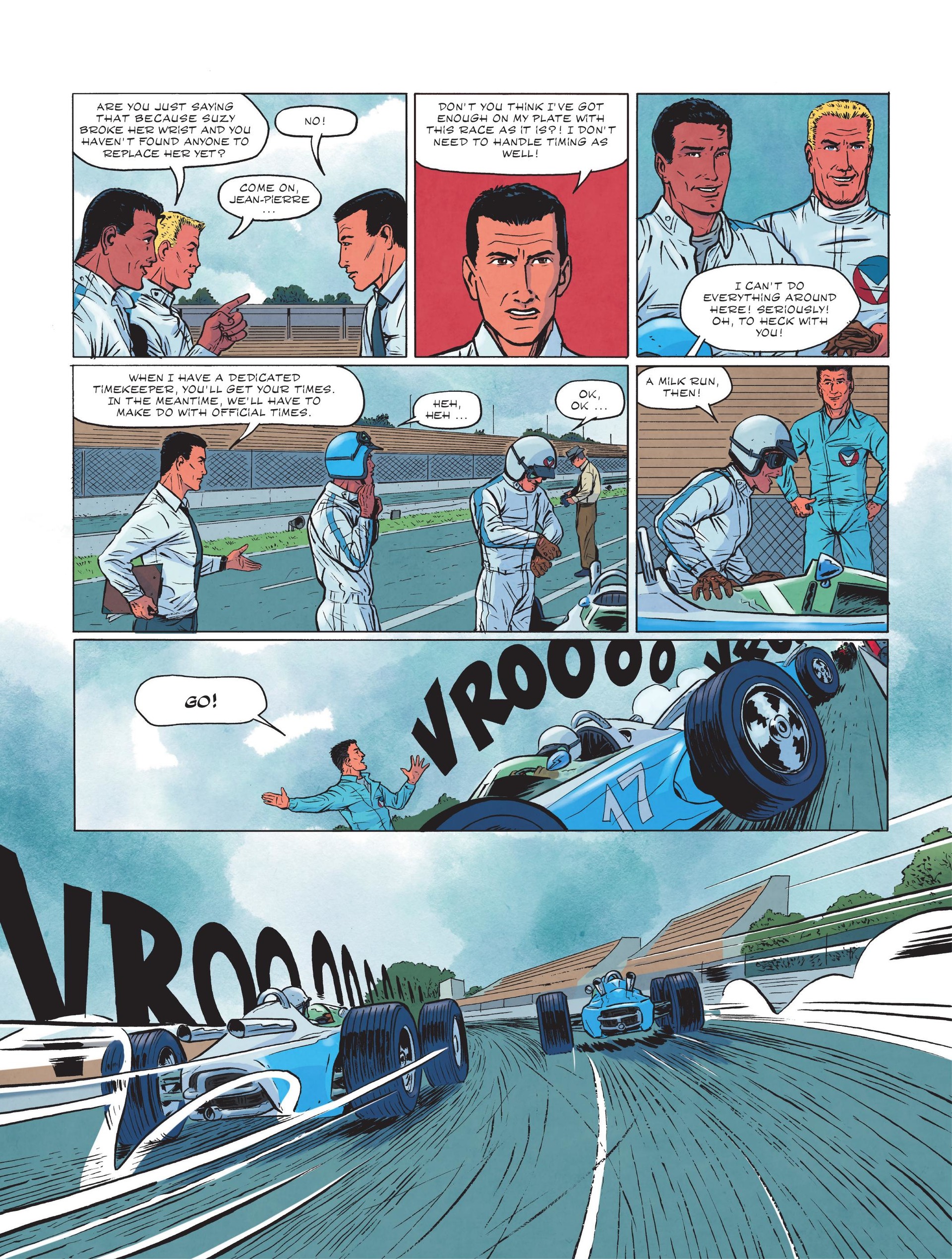 Read online Michel Vaillant: Legendary Races: In the Hell of Indianapolis comic -  Issue # Full - 7