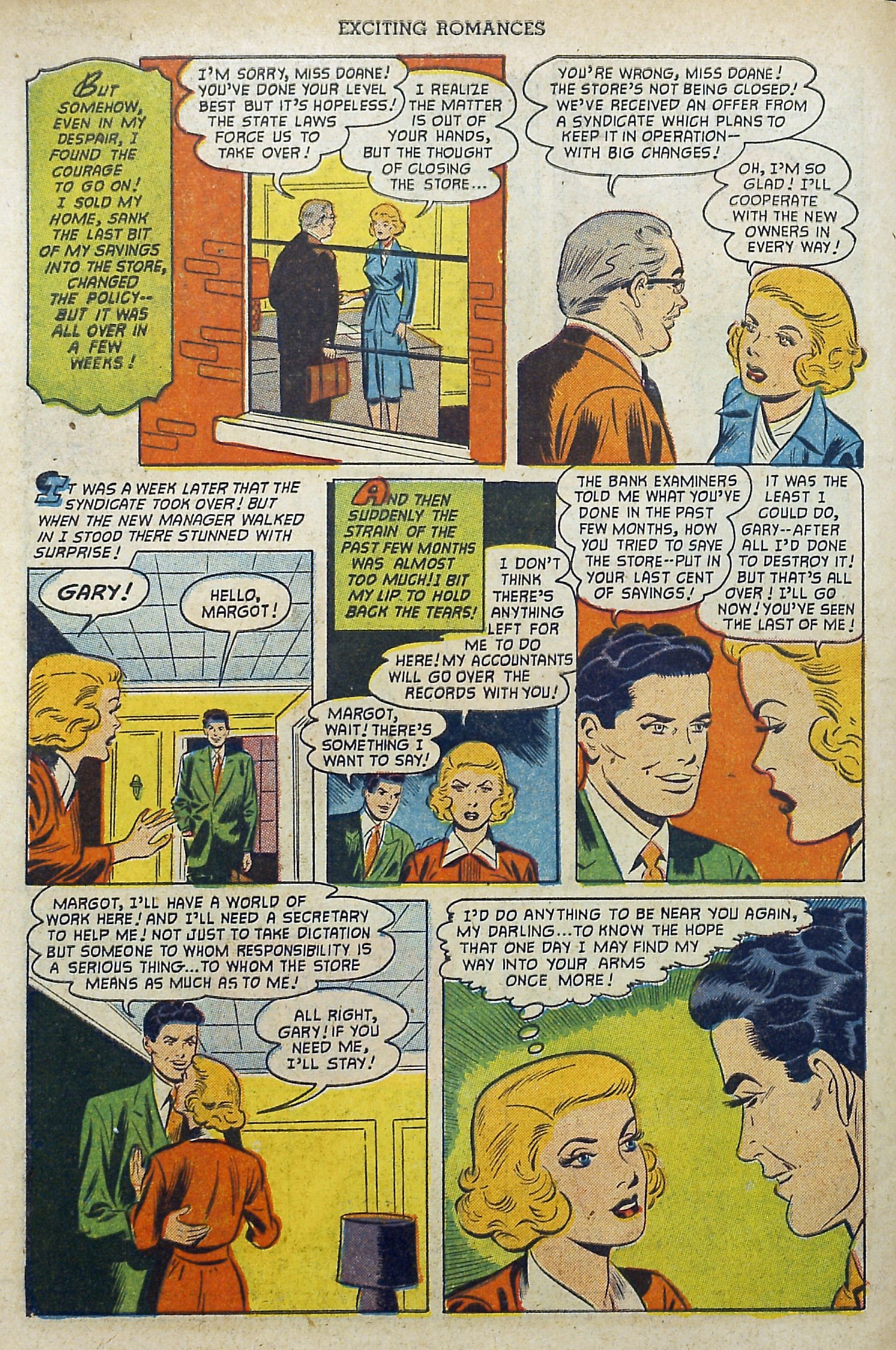 Read online Exciting Romances comic -  Issue #9 - 34