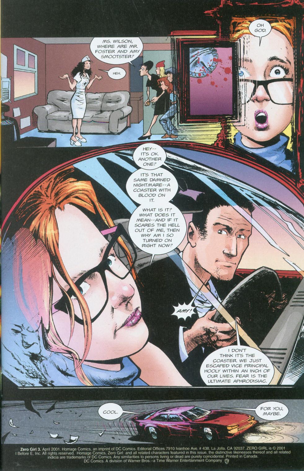 Read online Zero Girl comic -  Issue #3 - 2