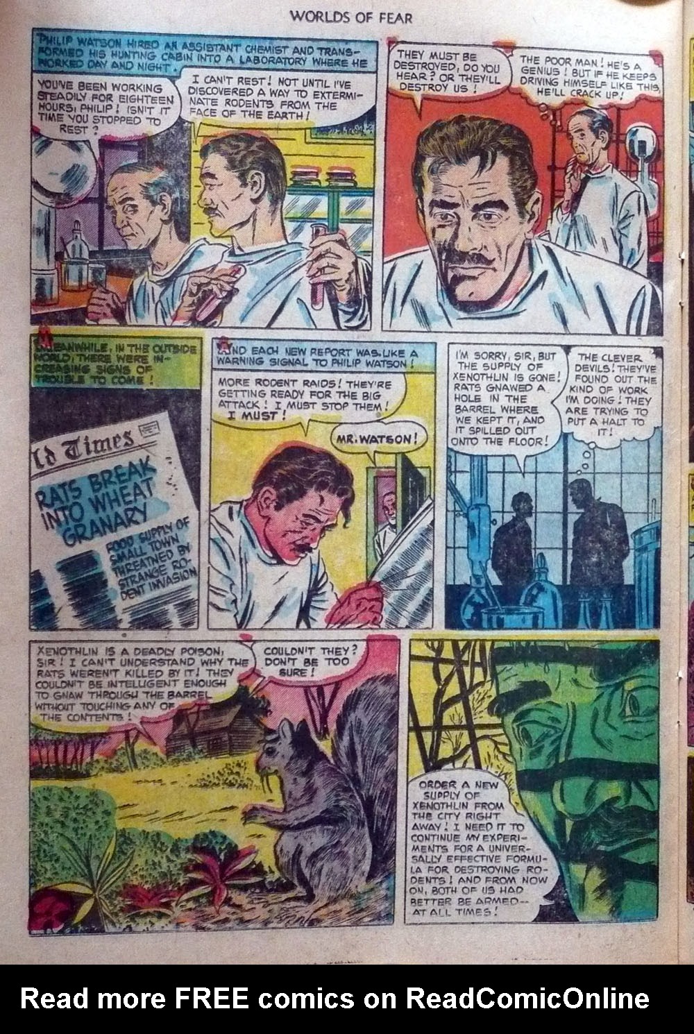 Read online Worlds of Fear comic -  Issue #9 - 22