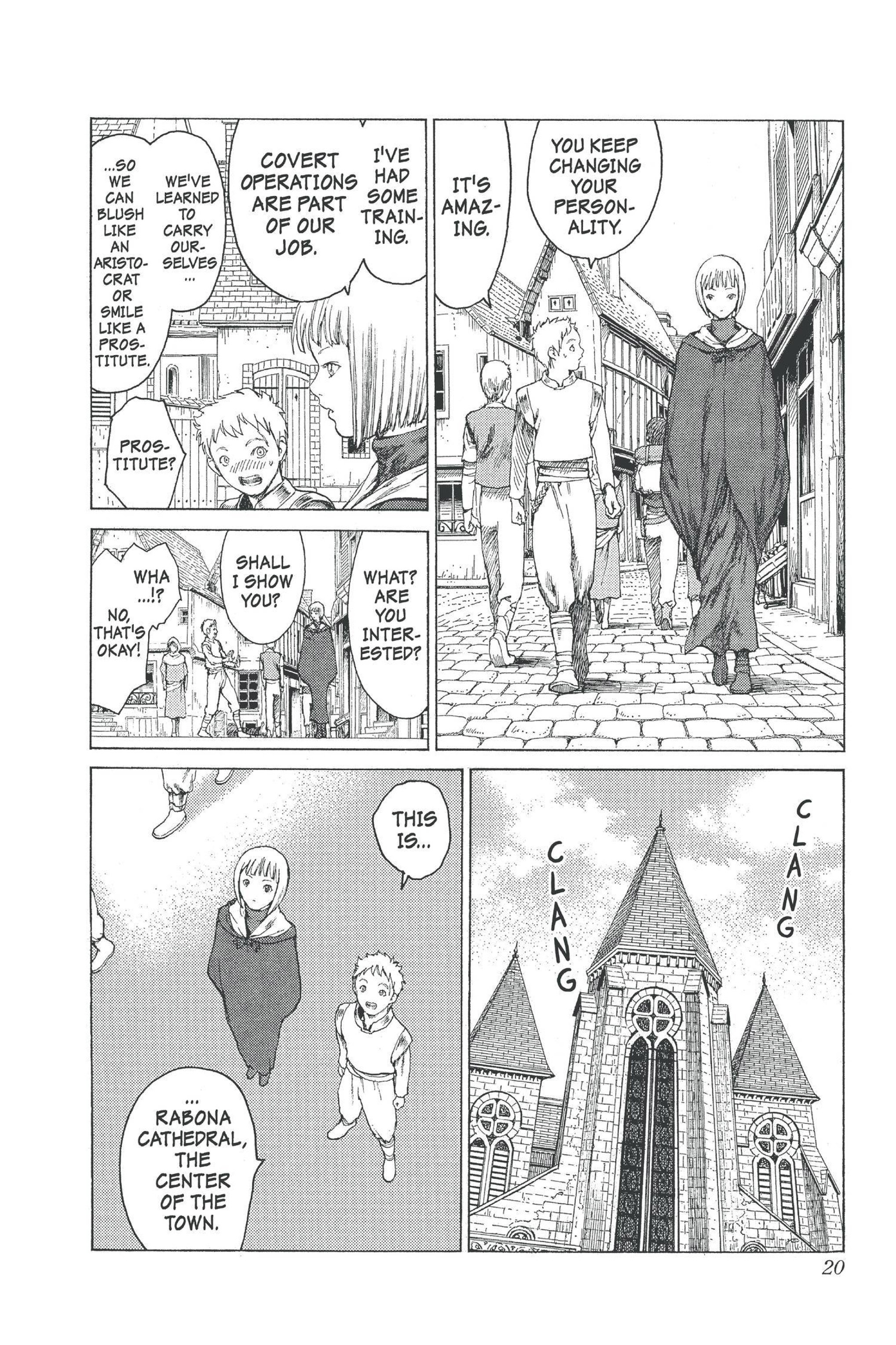 Read online Claymore comic -  Issue #2 - 19